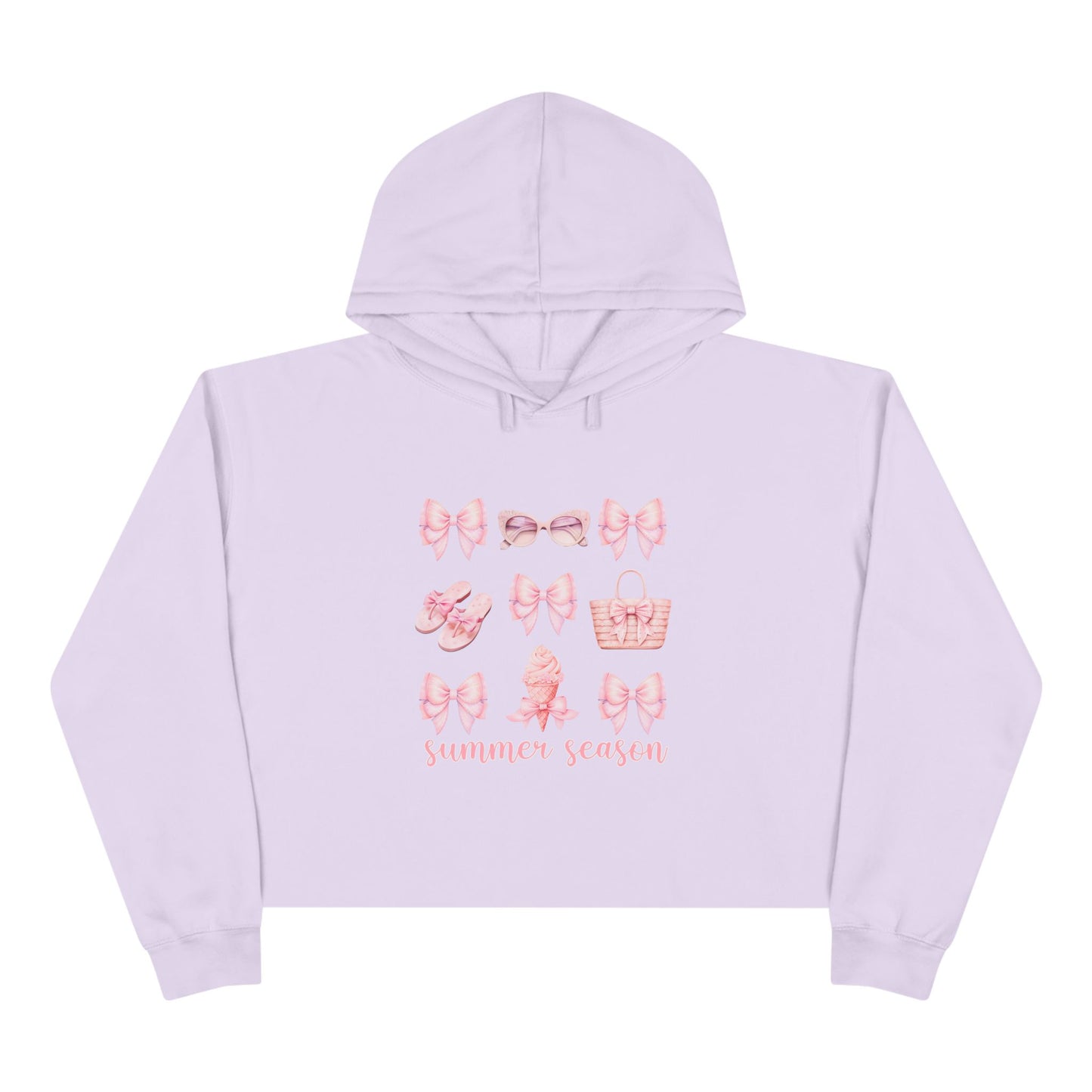 Summer Season Crop Hoodie