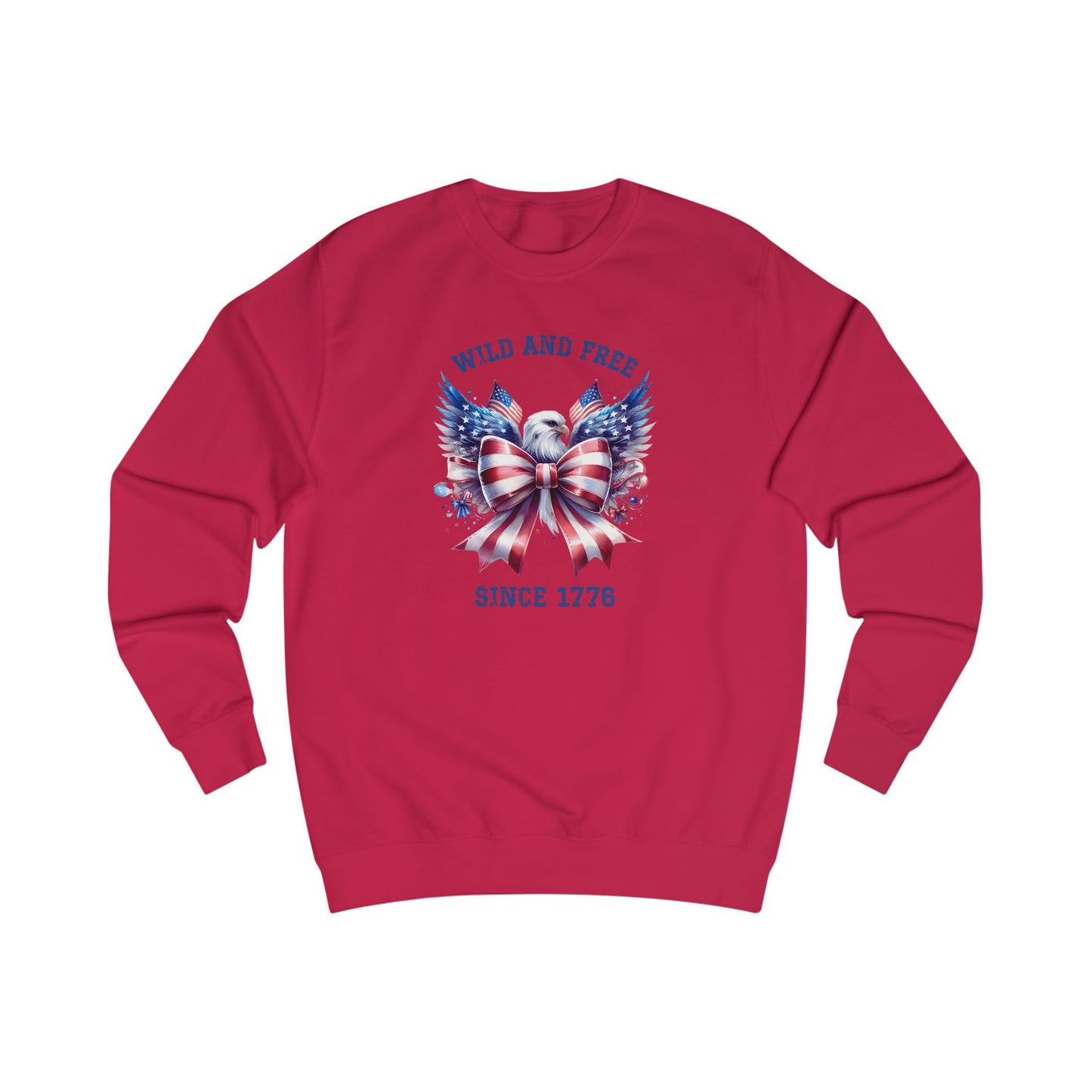 Wild And Free Since 1776 Crewneck Sweatshirt
