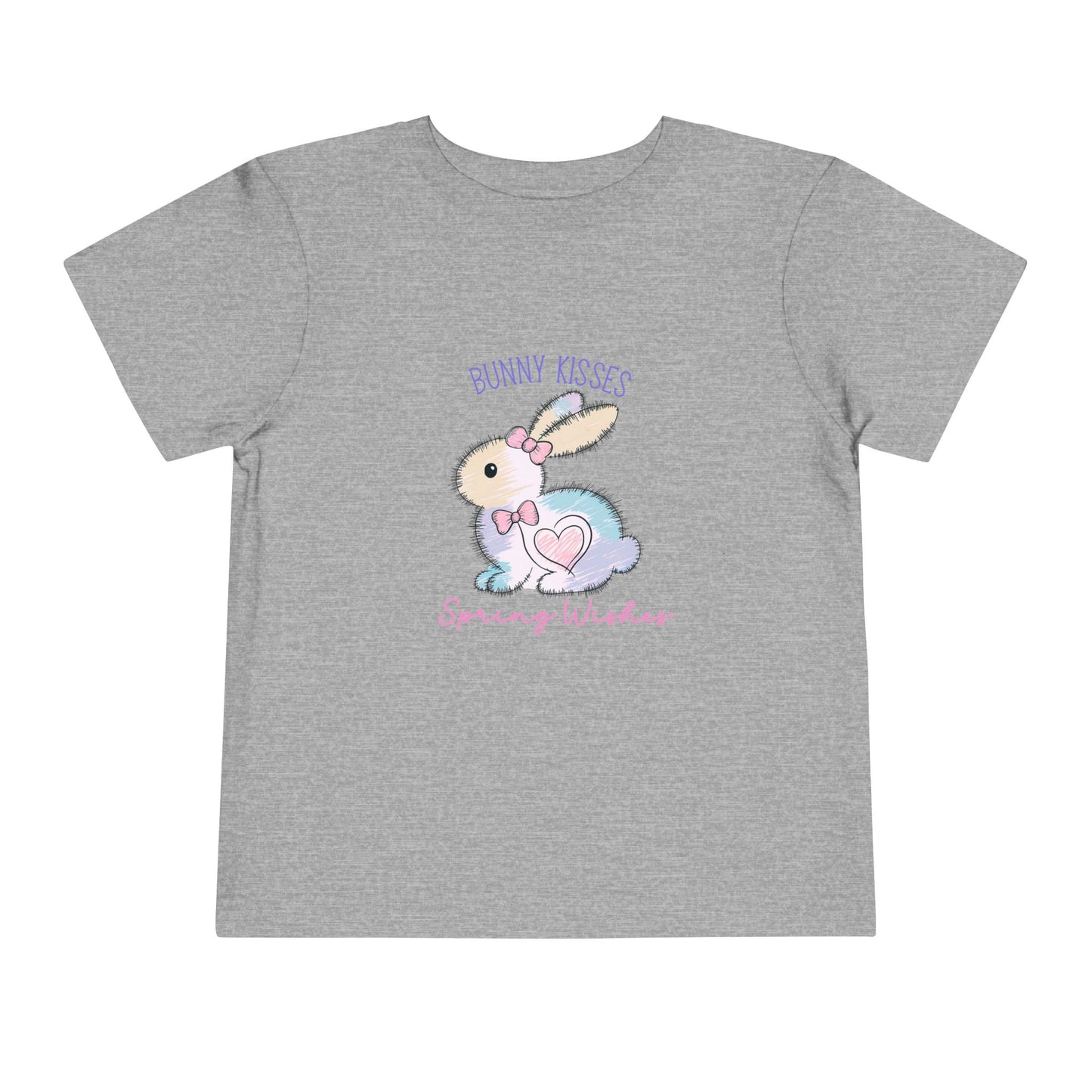 Bunny Kisses, Spring Wishes Toddler T-Shirt