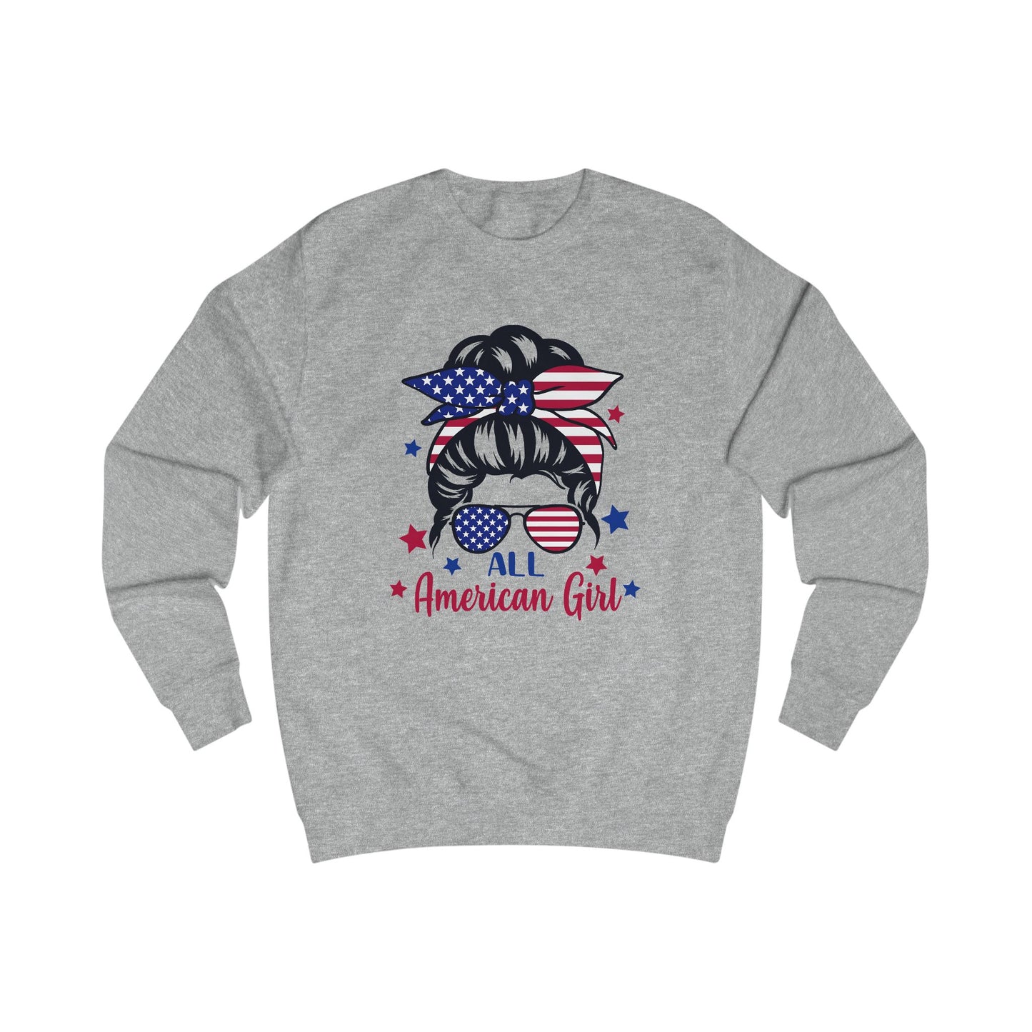 All American Girl Crewneck Sweatshirt