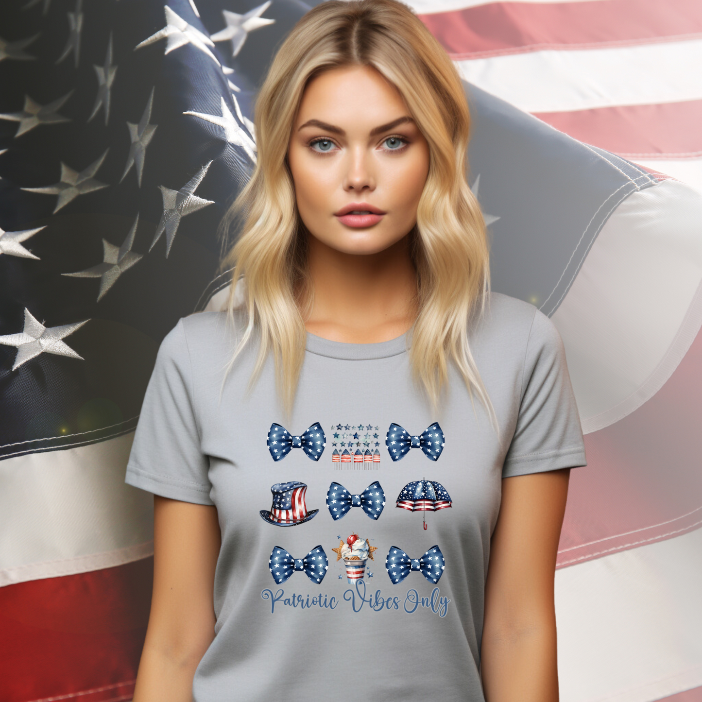 Patriotic Vibes Only T-Shirt