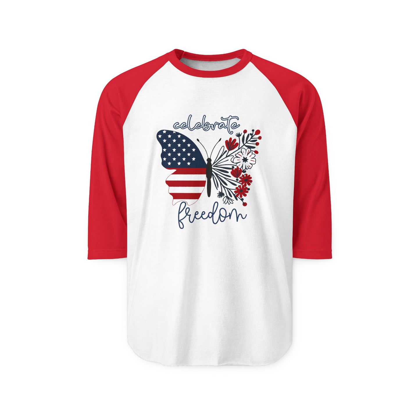 Celebrate Freedom Baseball Tee