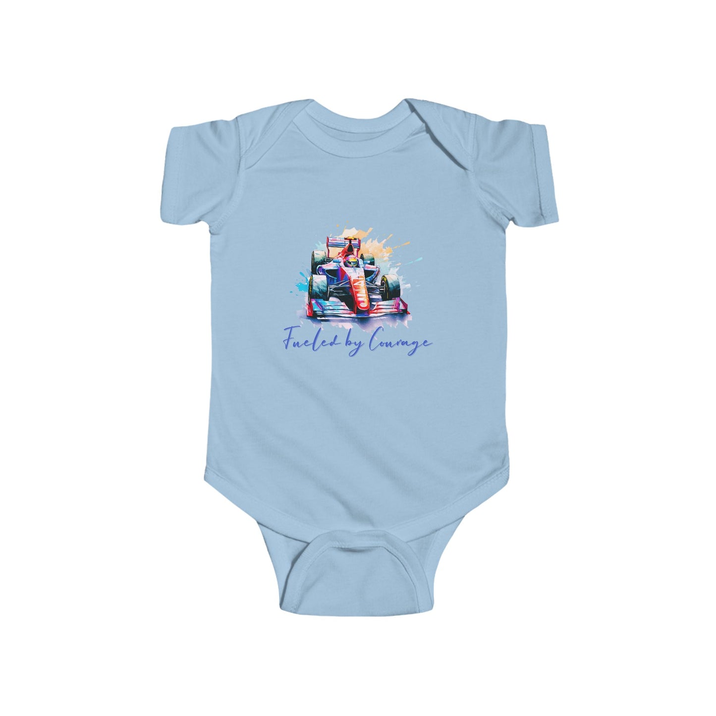 Fueled By Courage Infant Short Sleeve Onesie