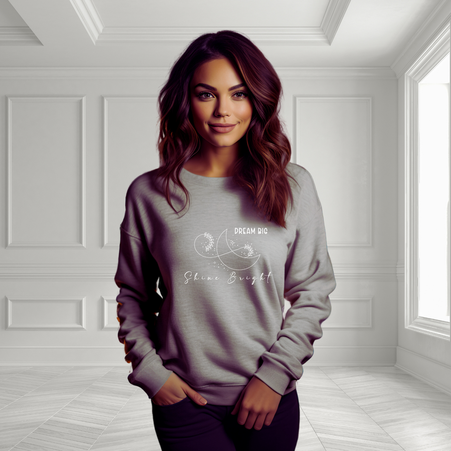 Dream Big Shine Bright Crewneck Sweatshirt