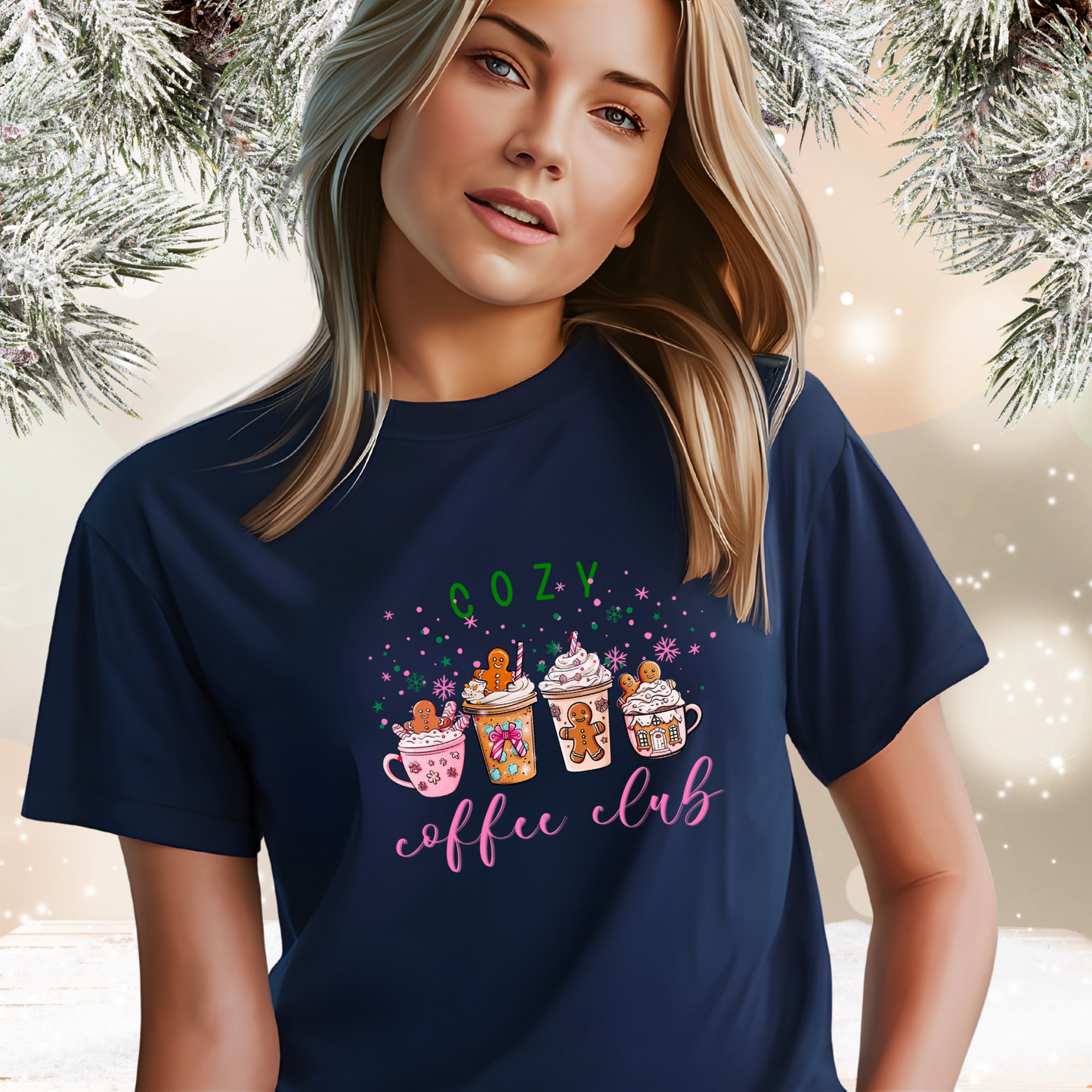 Cozy Coffee Club T-Shirt