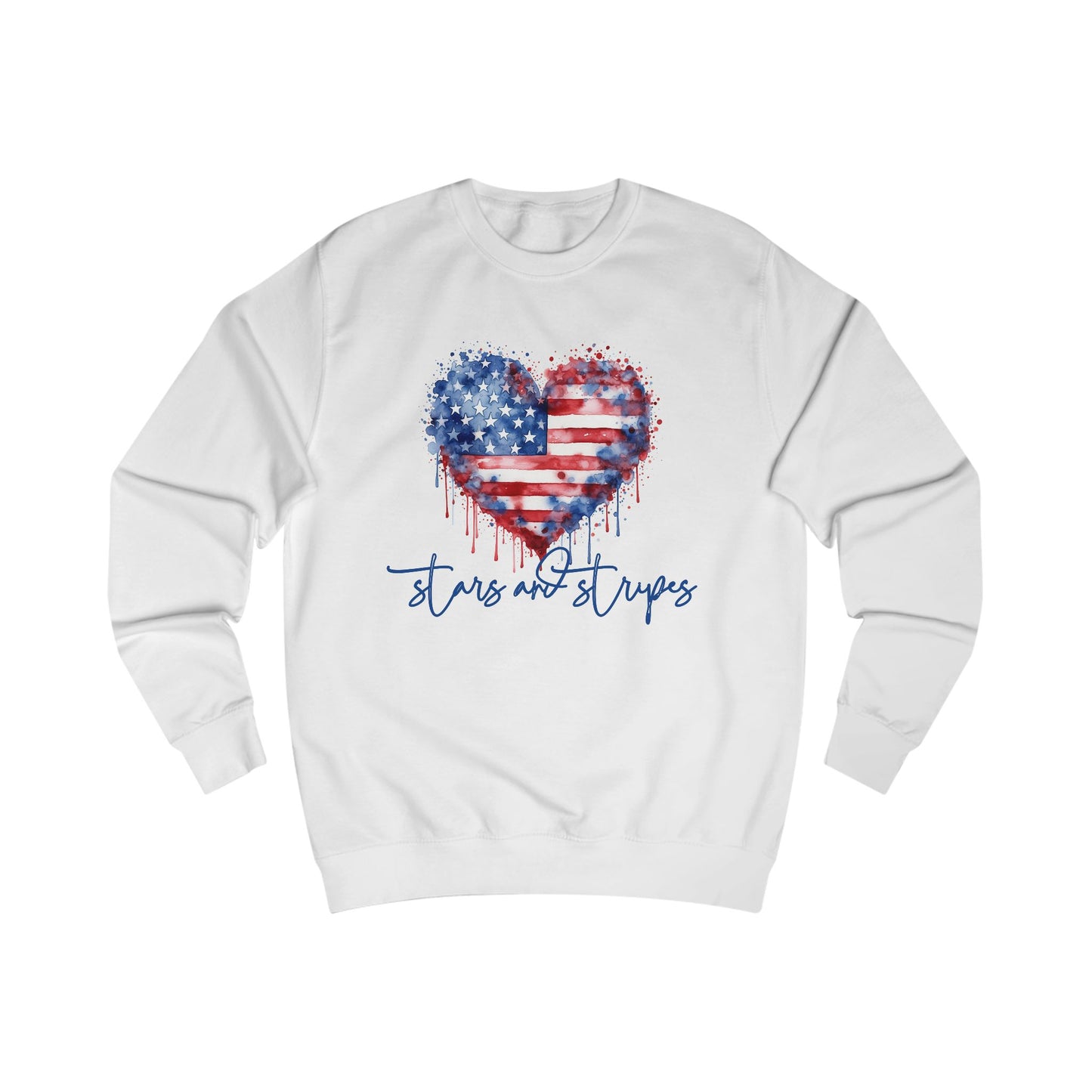 Stars and Stripes Crewneck Sweatshirt