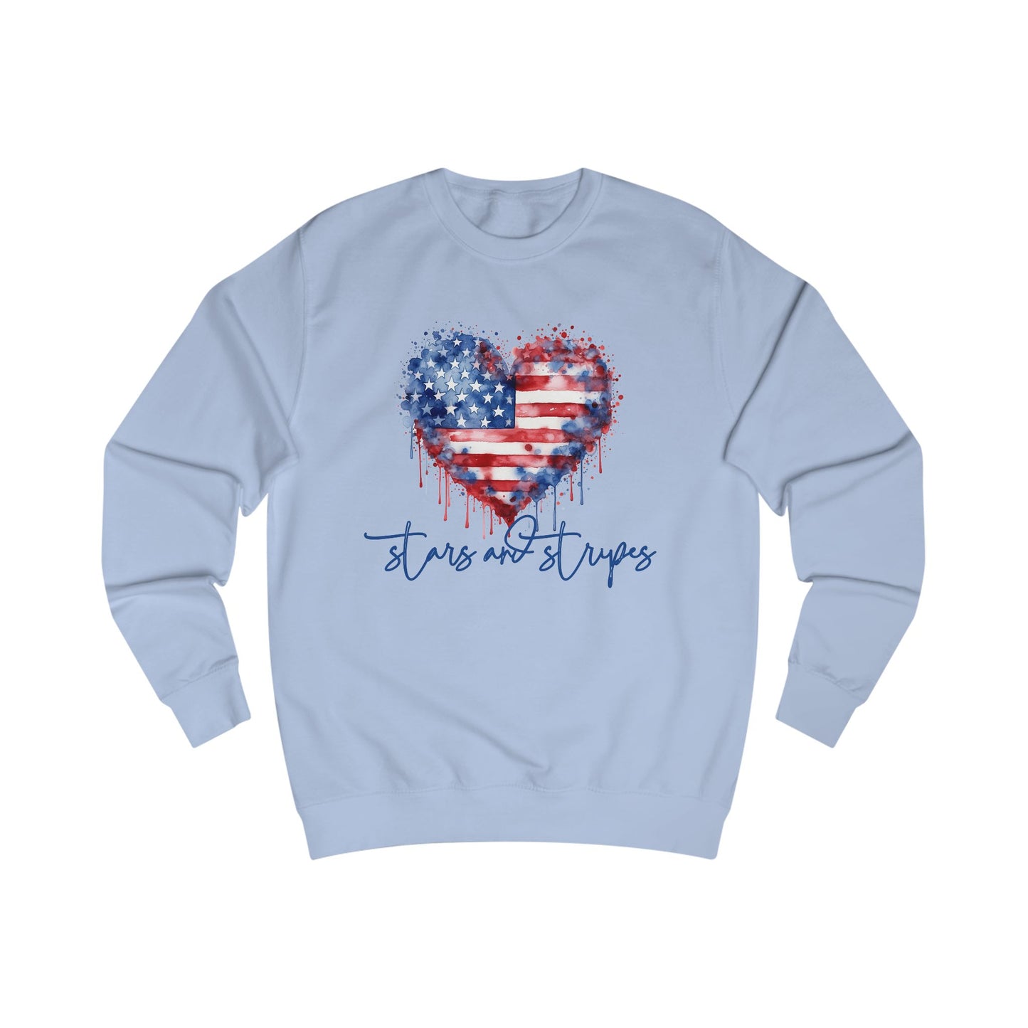 Stars and Stripes Crewneck Sweatshirt