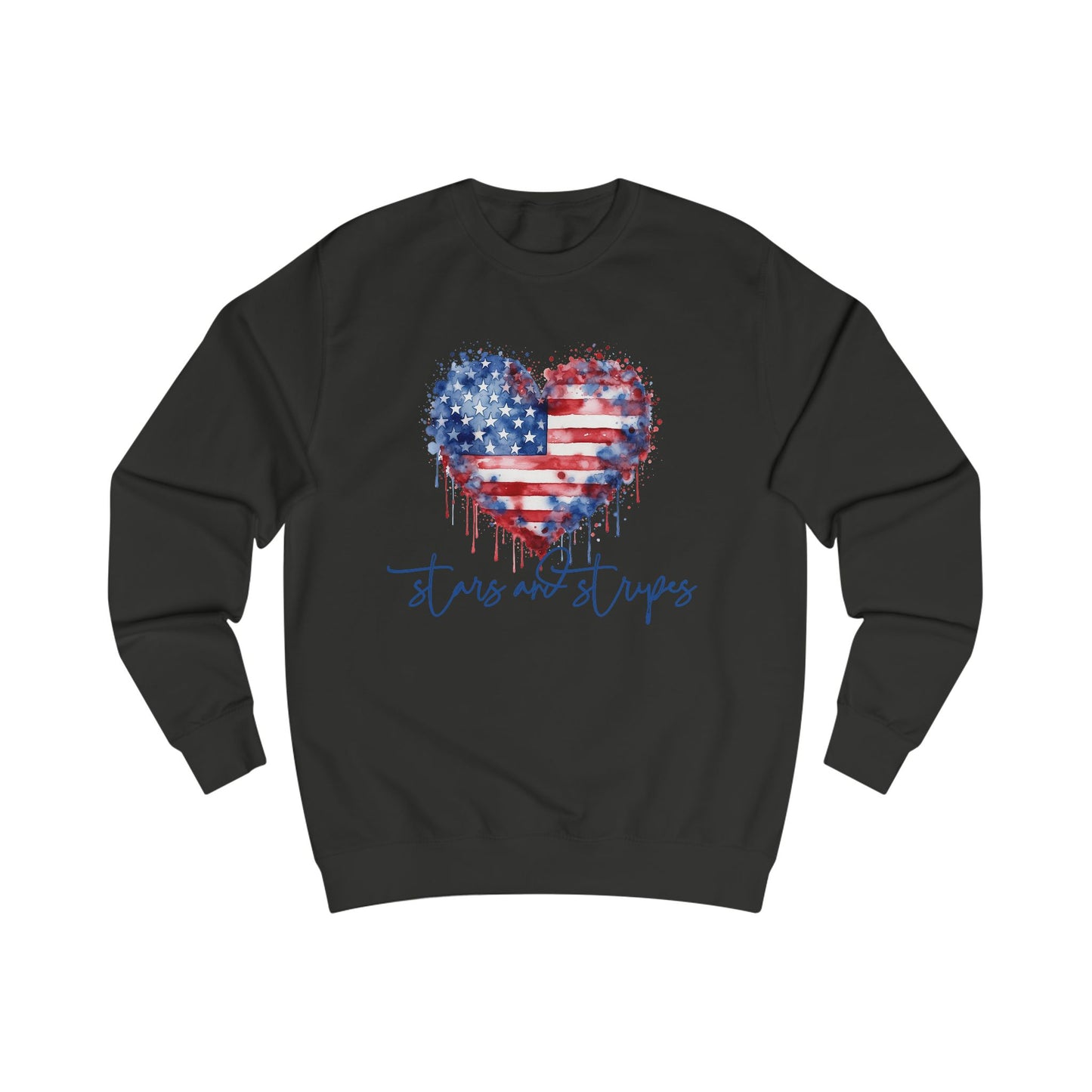 Stars and Stripes Crewneck Sweatshirt