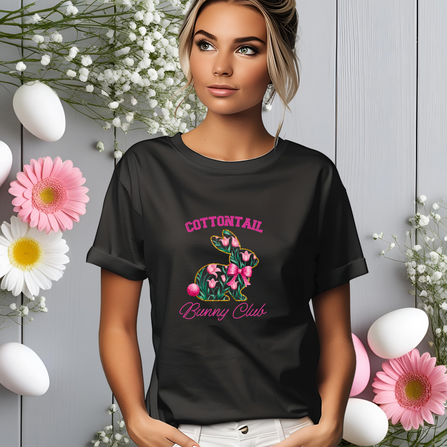 Cottontail Bunny Club T-Shirt