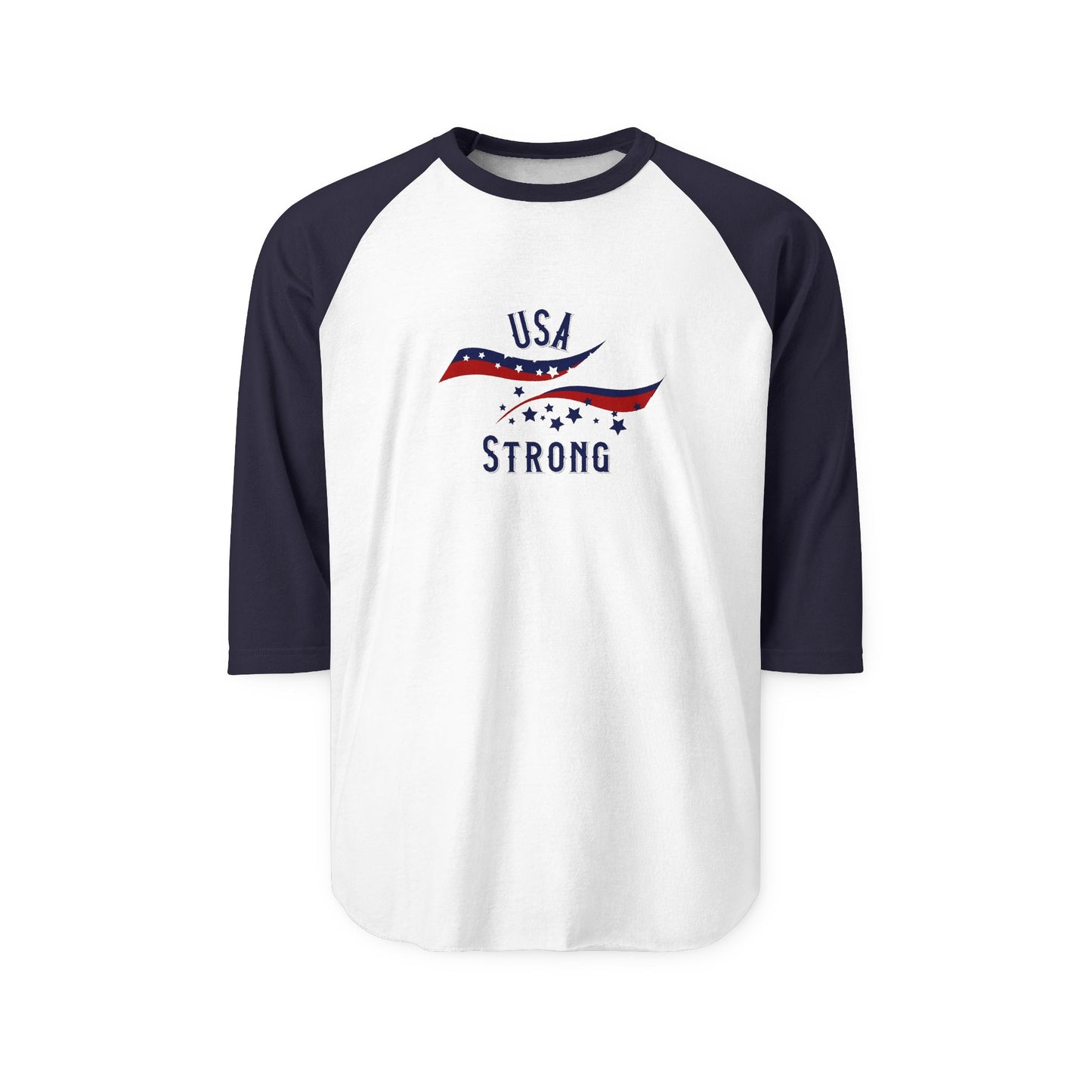USA Strong Baseball Tee