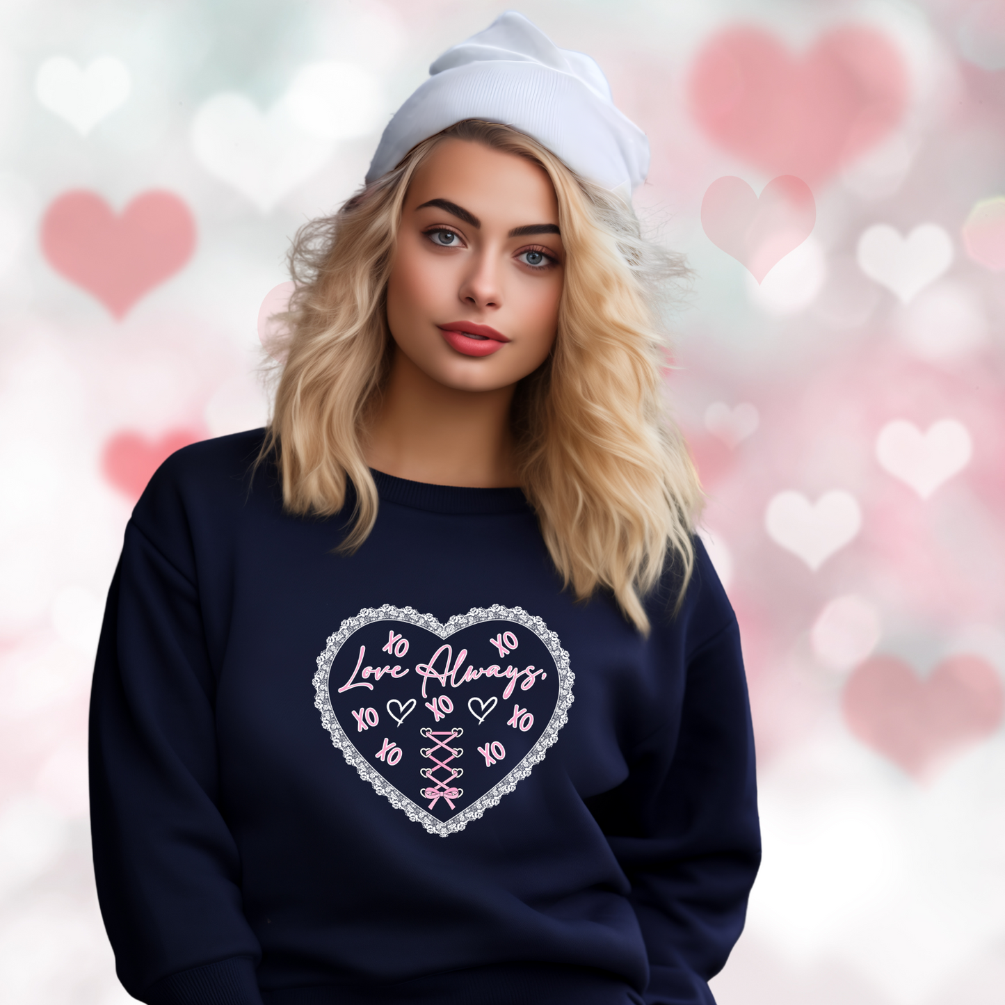 Love Always, XoXo Crewneck Sweatshirt