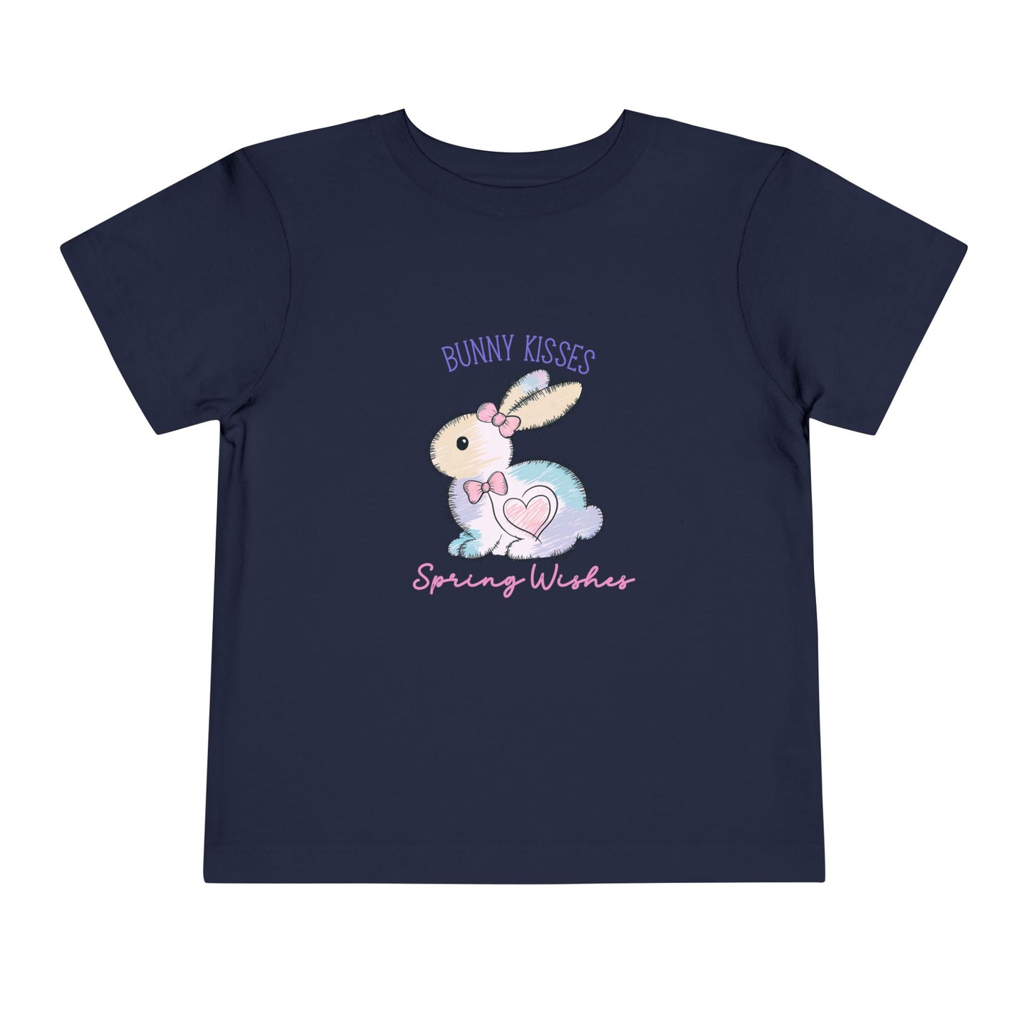 Bunny Kisses, Spring Wishes Toddler T-Shirt