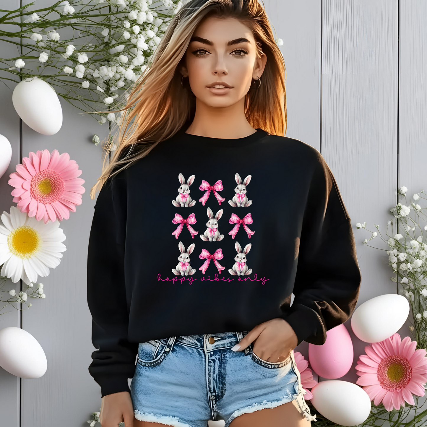Hoppy Vibes Only Crewneck Sweatshirt