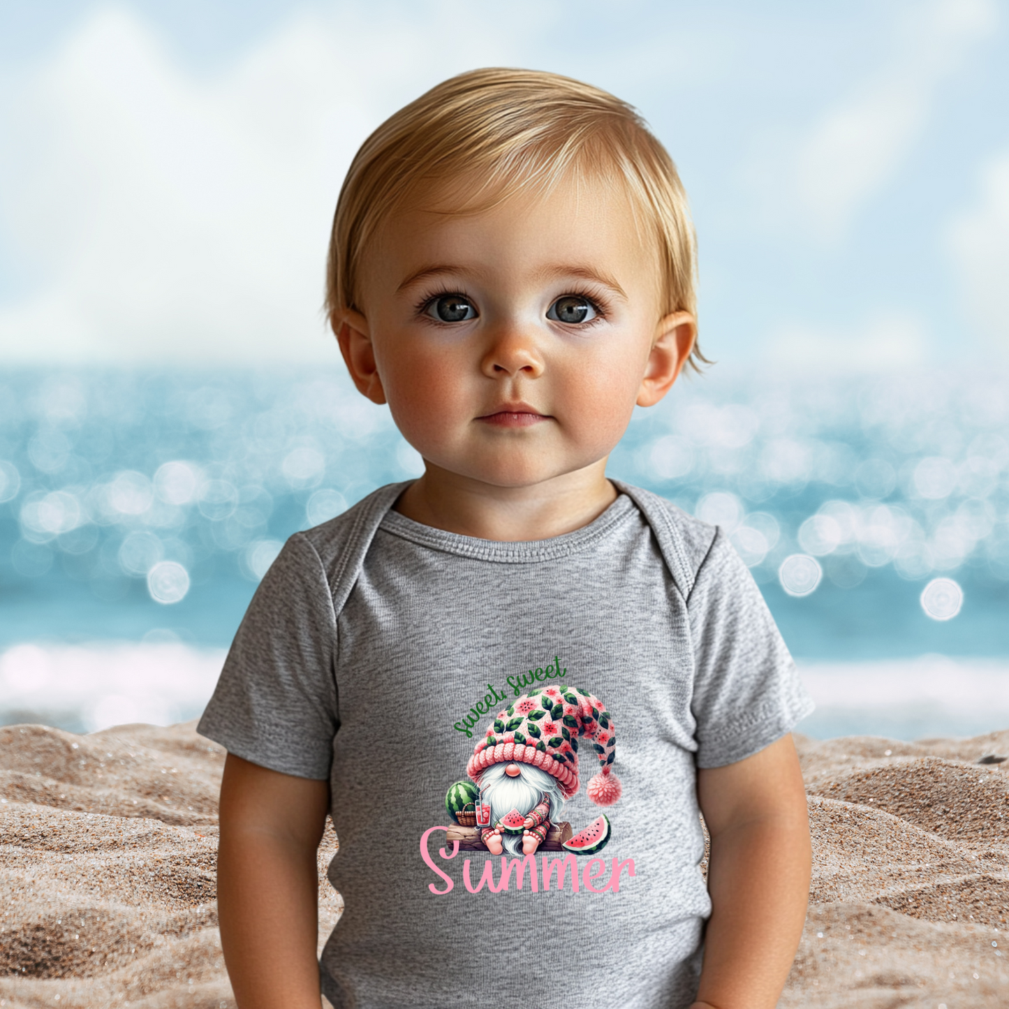 Sweet Sweet Summer Infant Short Sleeve Onesie