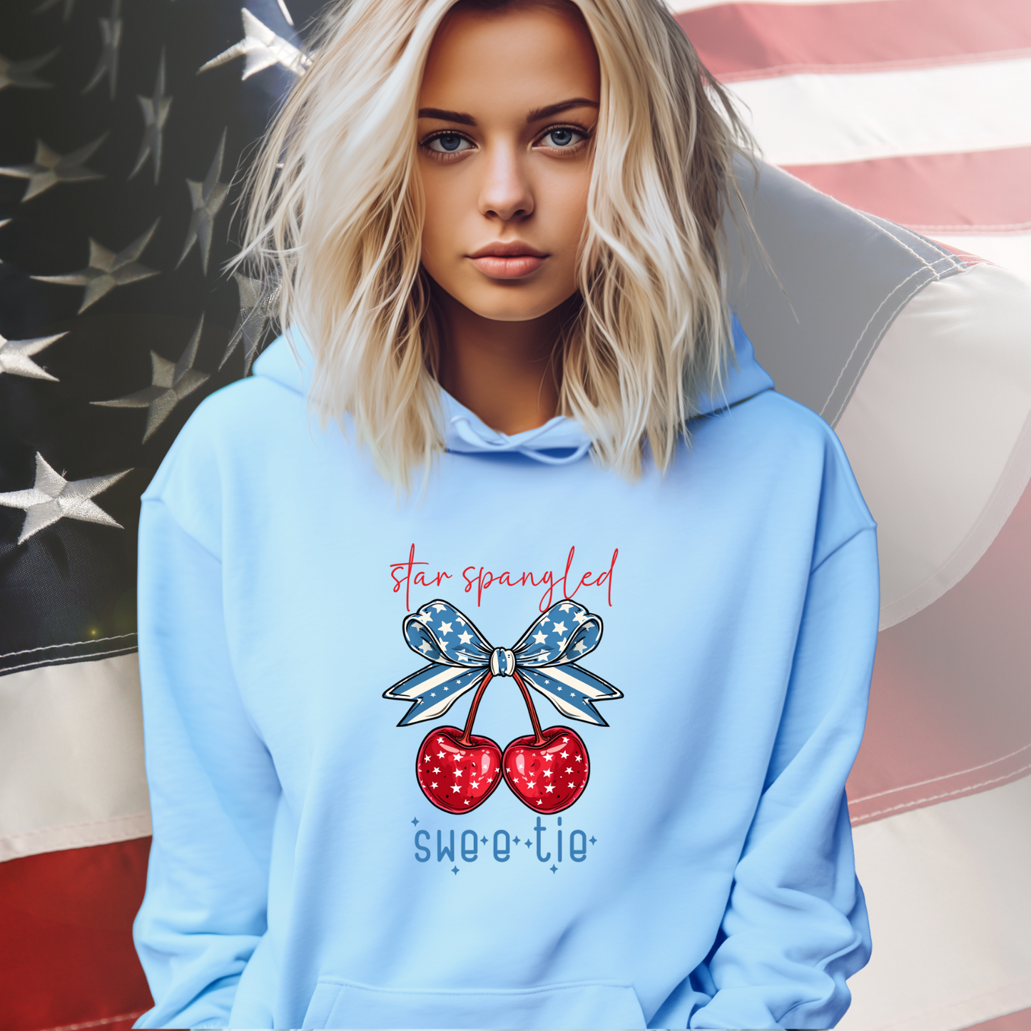Star-Spangled Sweetie Pullover Hoodie