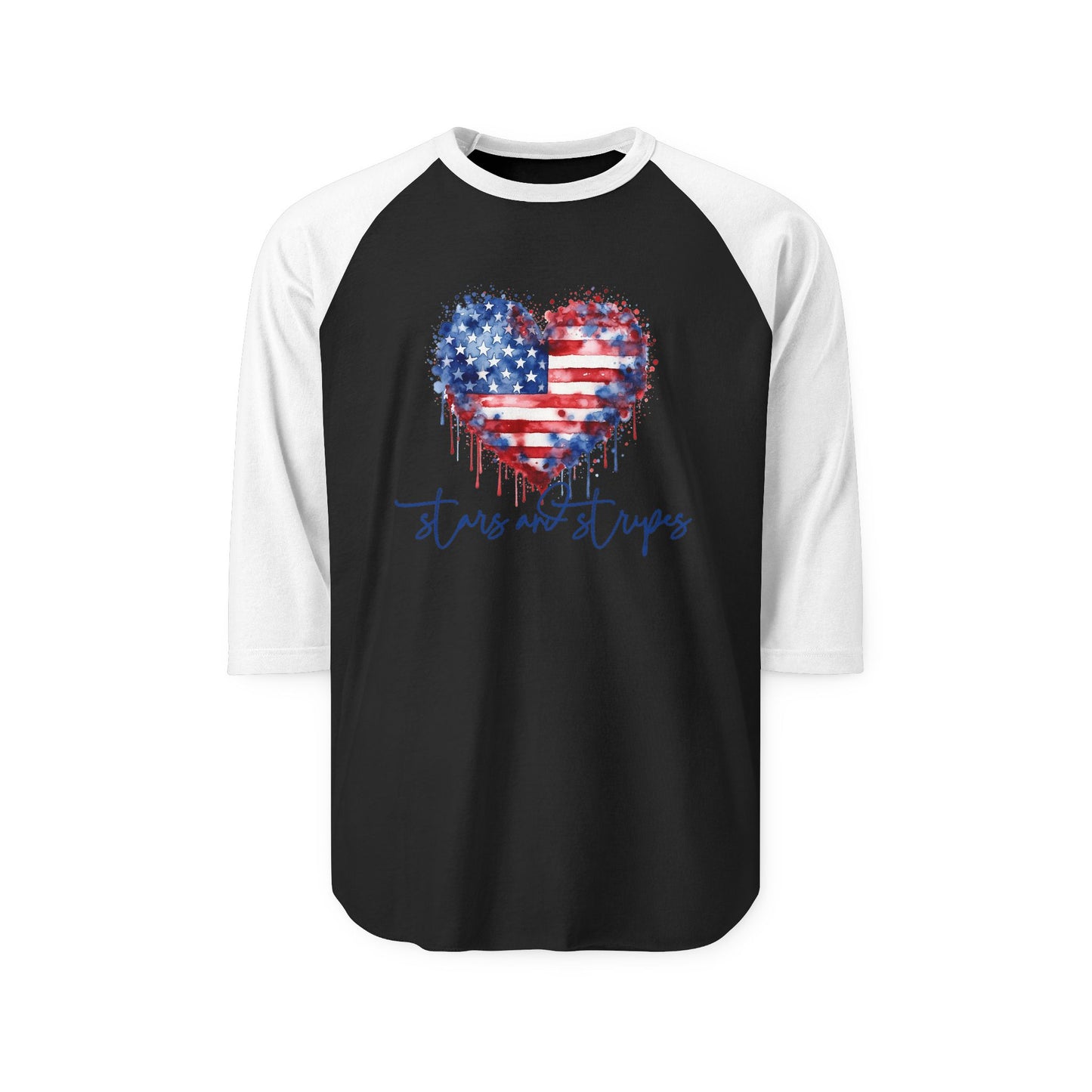 Stars and Stripes Baseball Tee