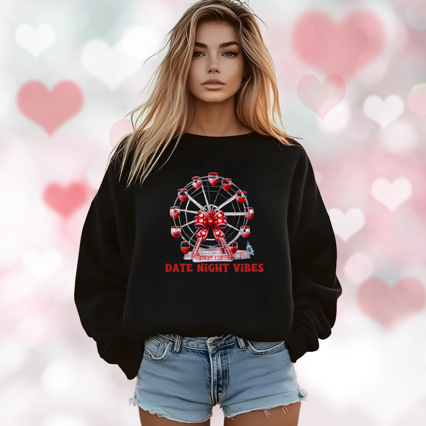 Date Night Vibes Crewneck Sweatshirt