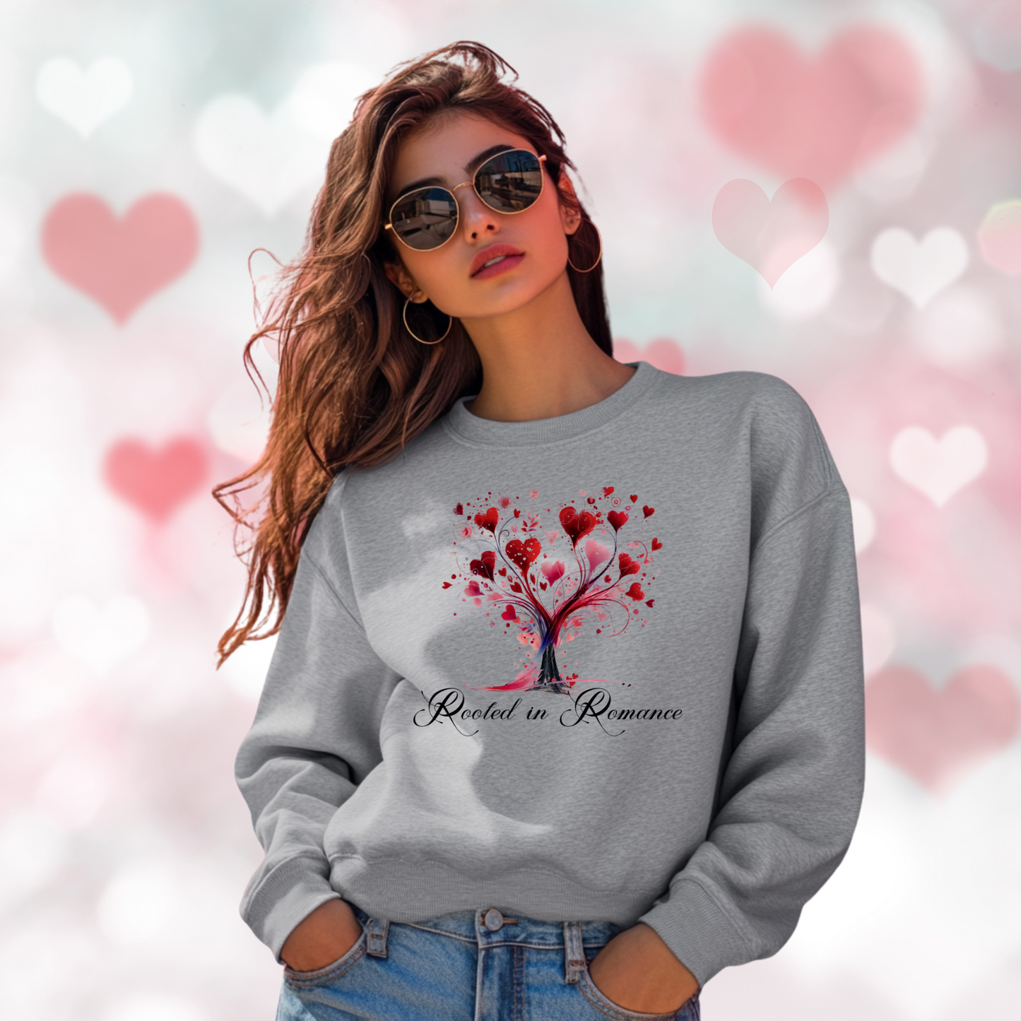 Rooted in Romance Crewneck Sweatshirt