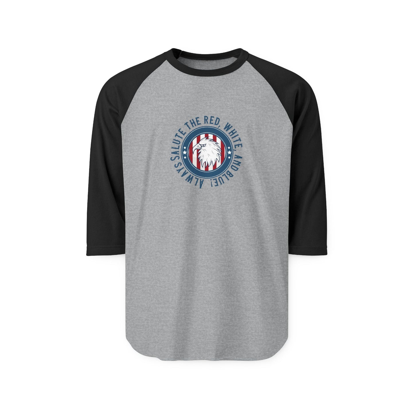 Always Salute Baseball Tee