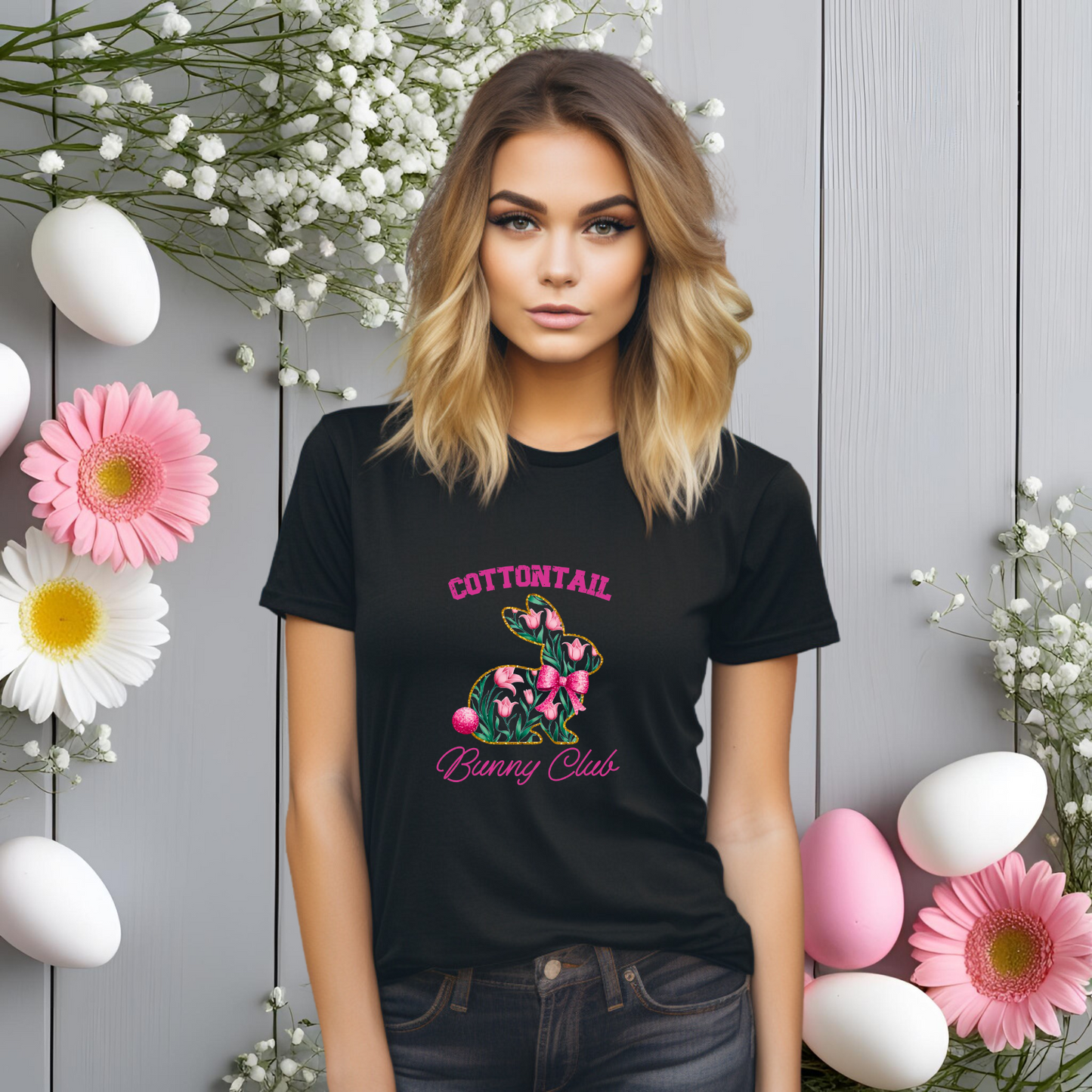 Cottontail Bunny Club T-Shirt