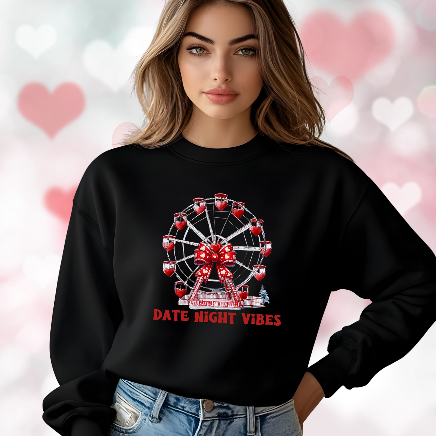 Date Night Vibes Crewneck Sweatshirt