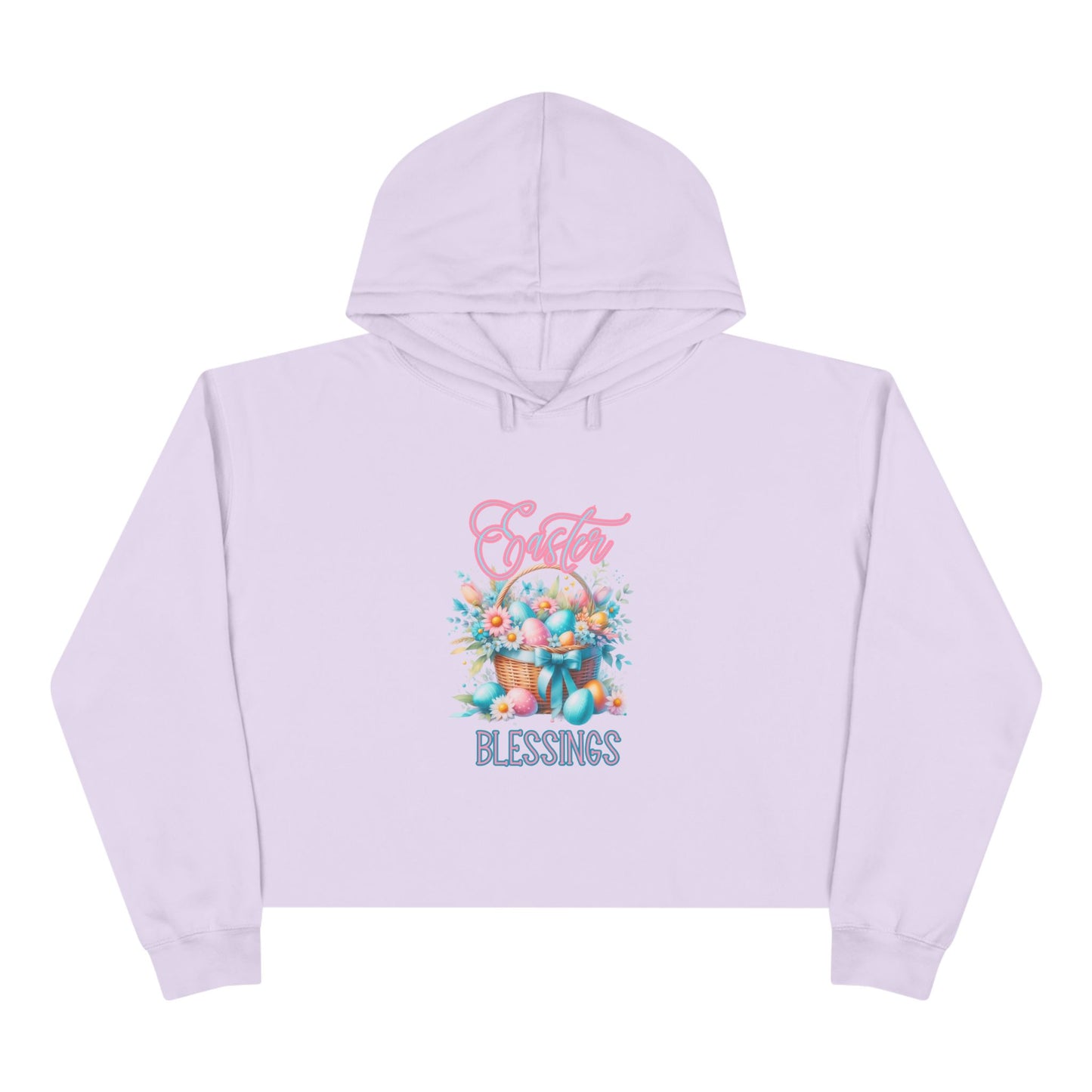 Easter Blessings Crop Hoodie