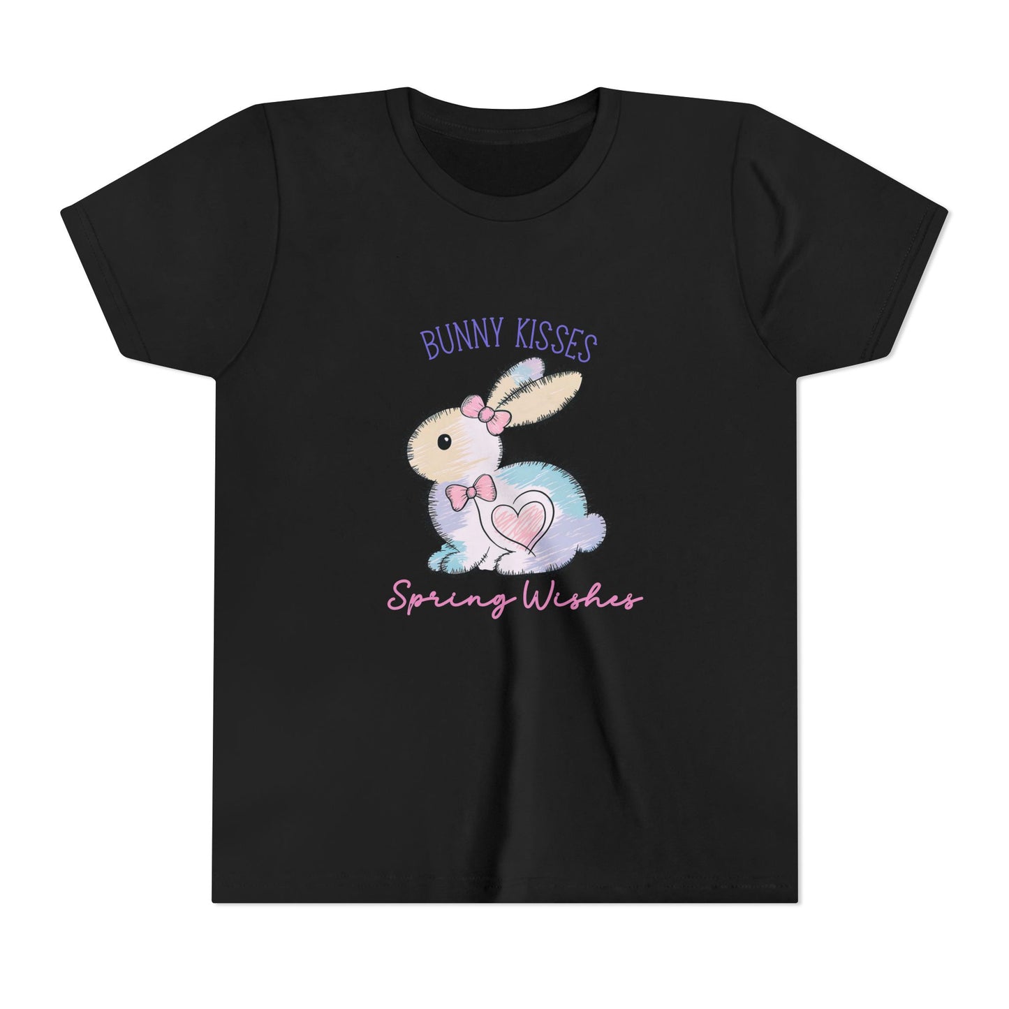 Bunny Kisses, Spring Wishes Kid's T-Shirt
