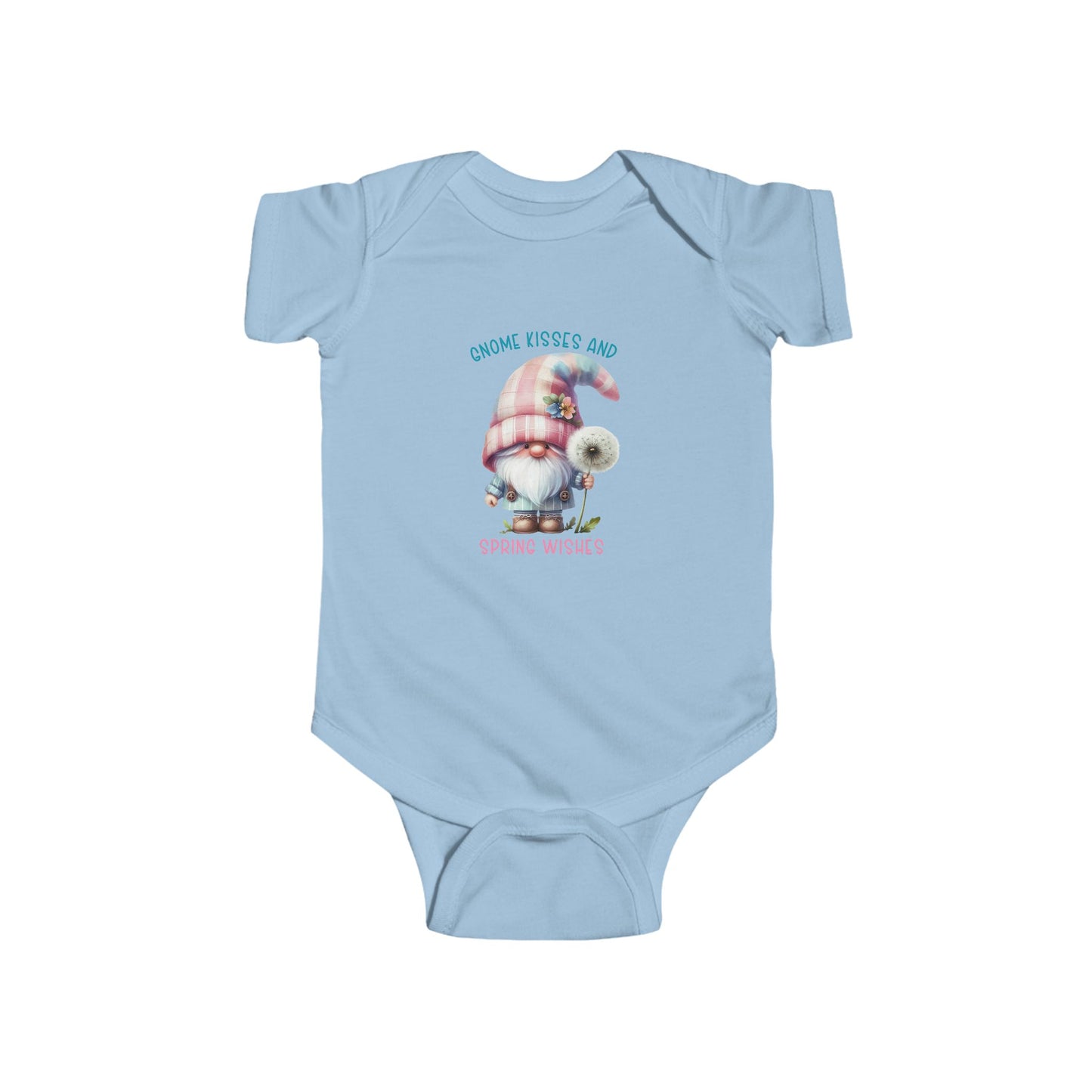 Gnome Kisses Infant Short Sleeve Onesie
