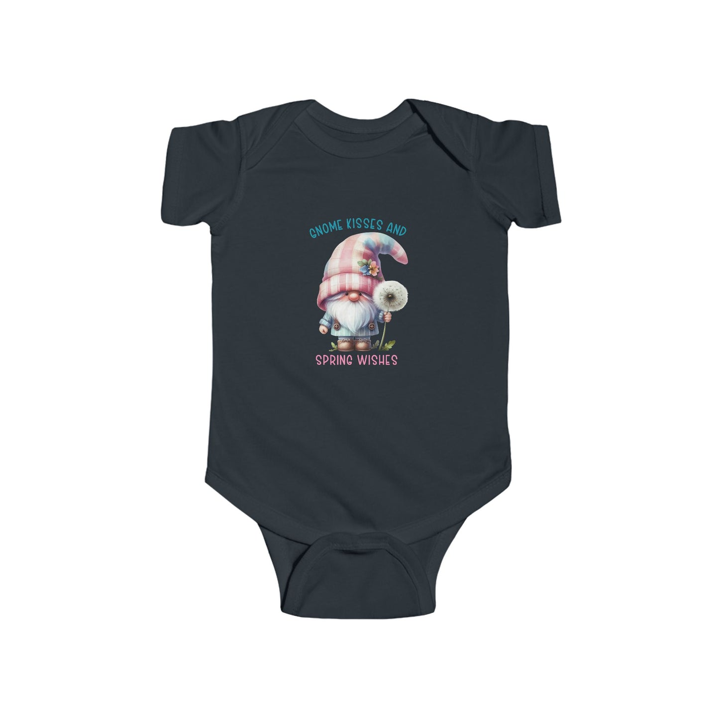 Gnome Kisses Infant Short Sleeve Onesie