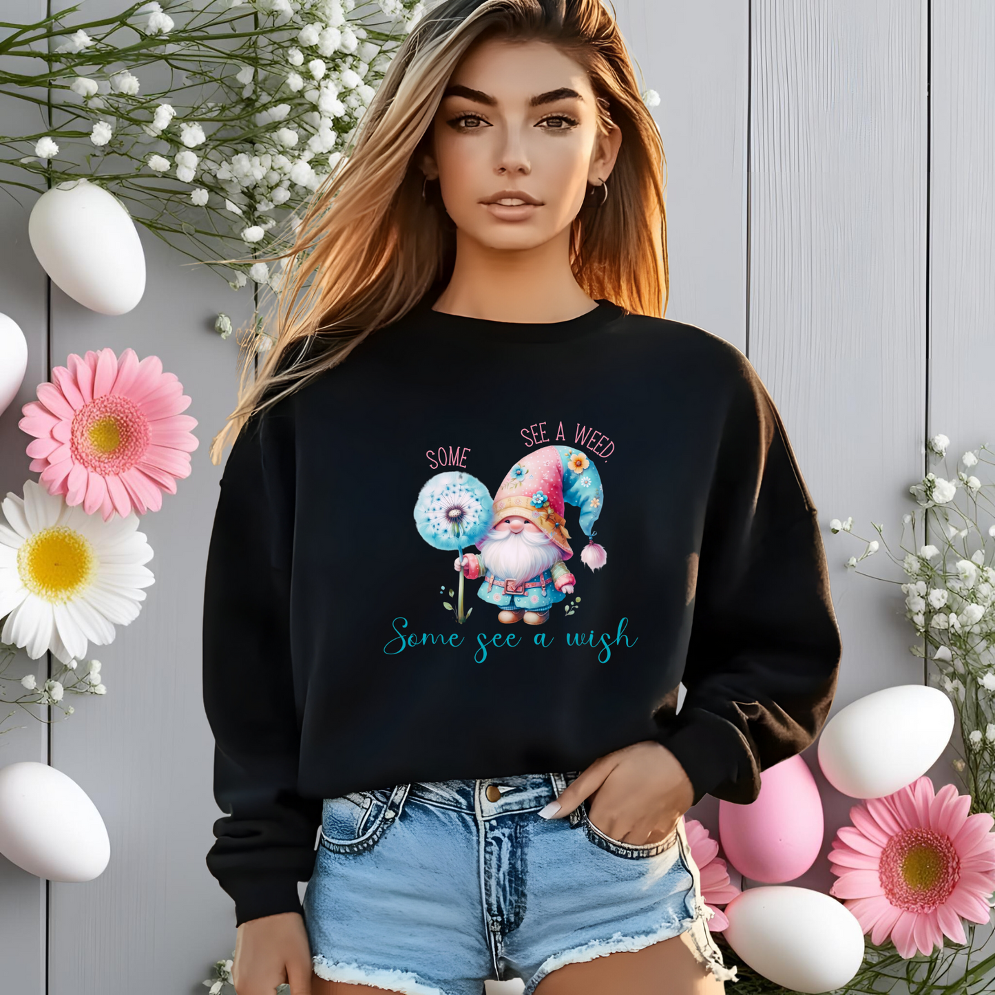 Some See A Wish Crewneck Sweatshirt