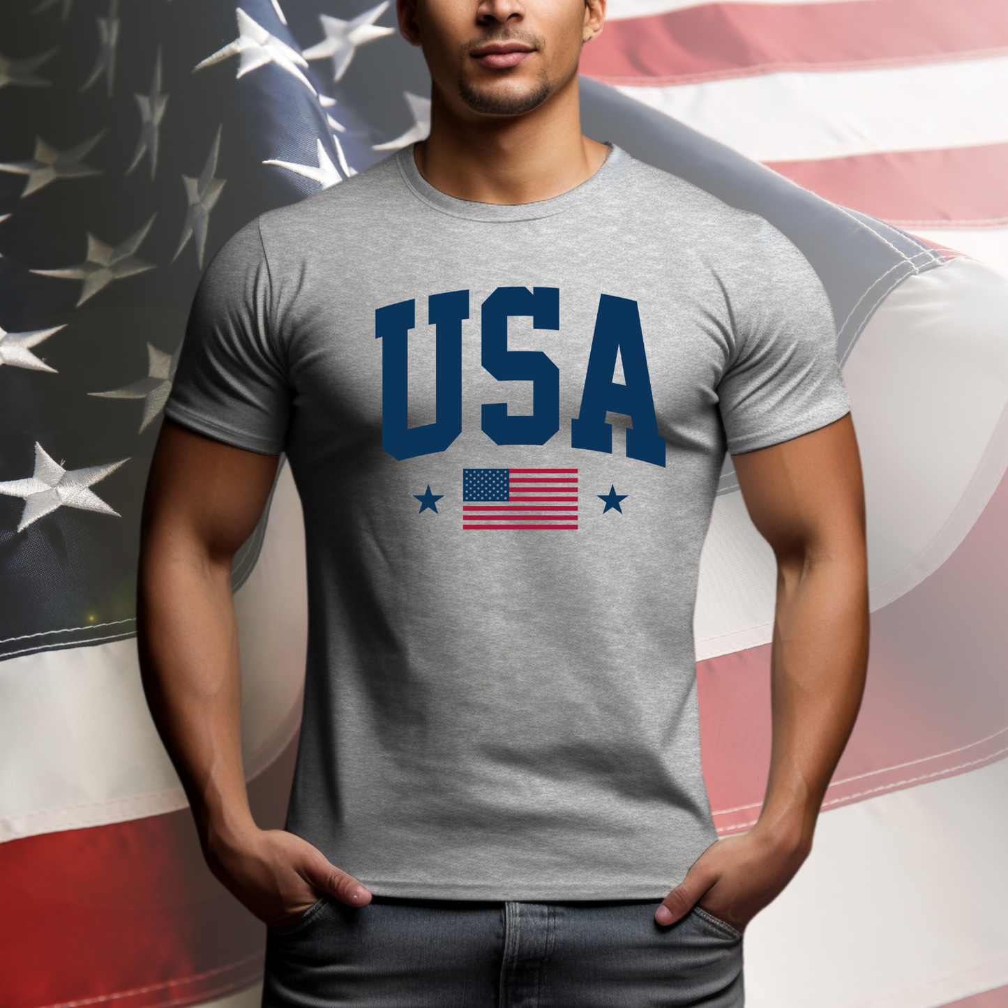 USA Flag T-Shirt