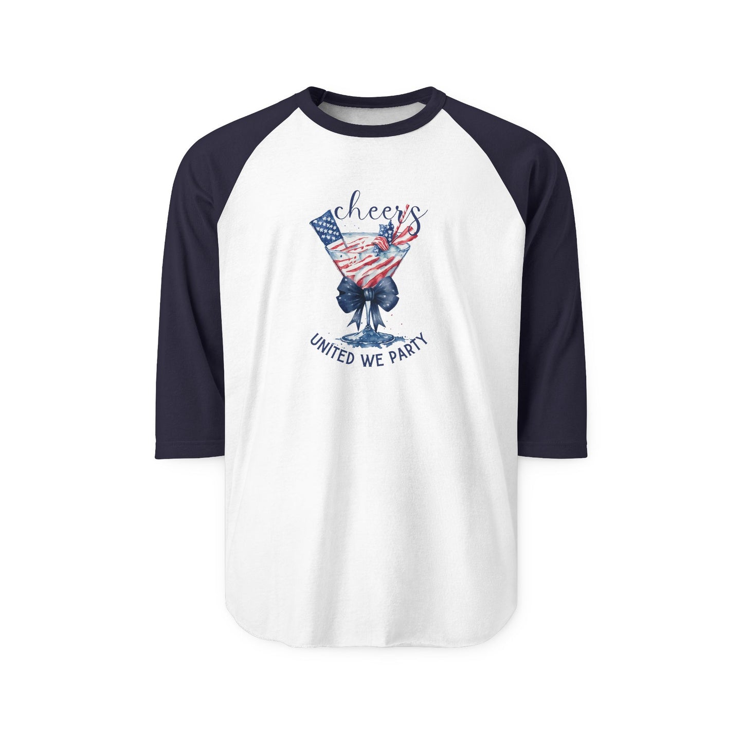 United We Party Baseball Tee