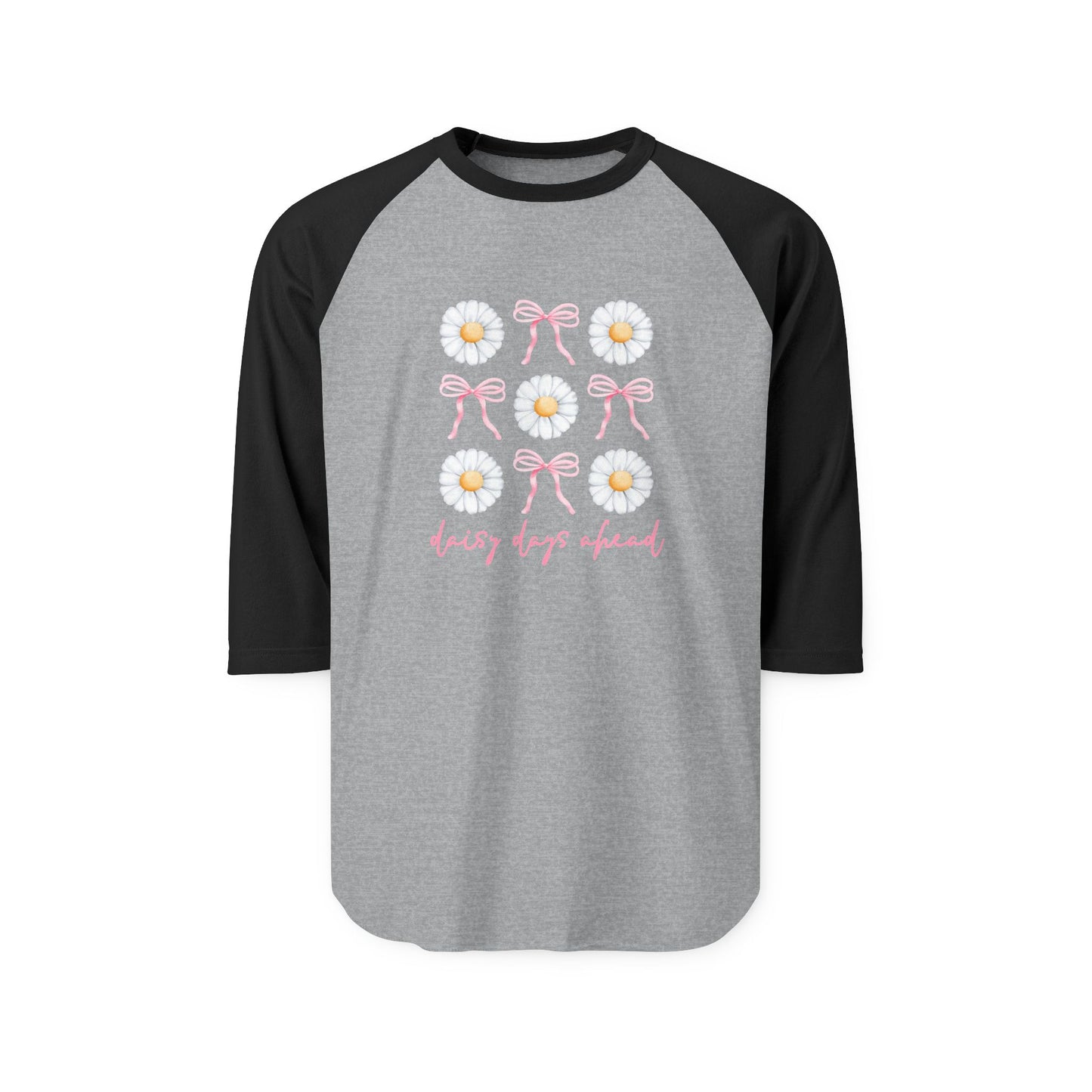 Daisy Days Ahead Baseball Tee