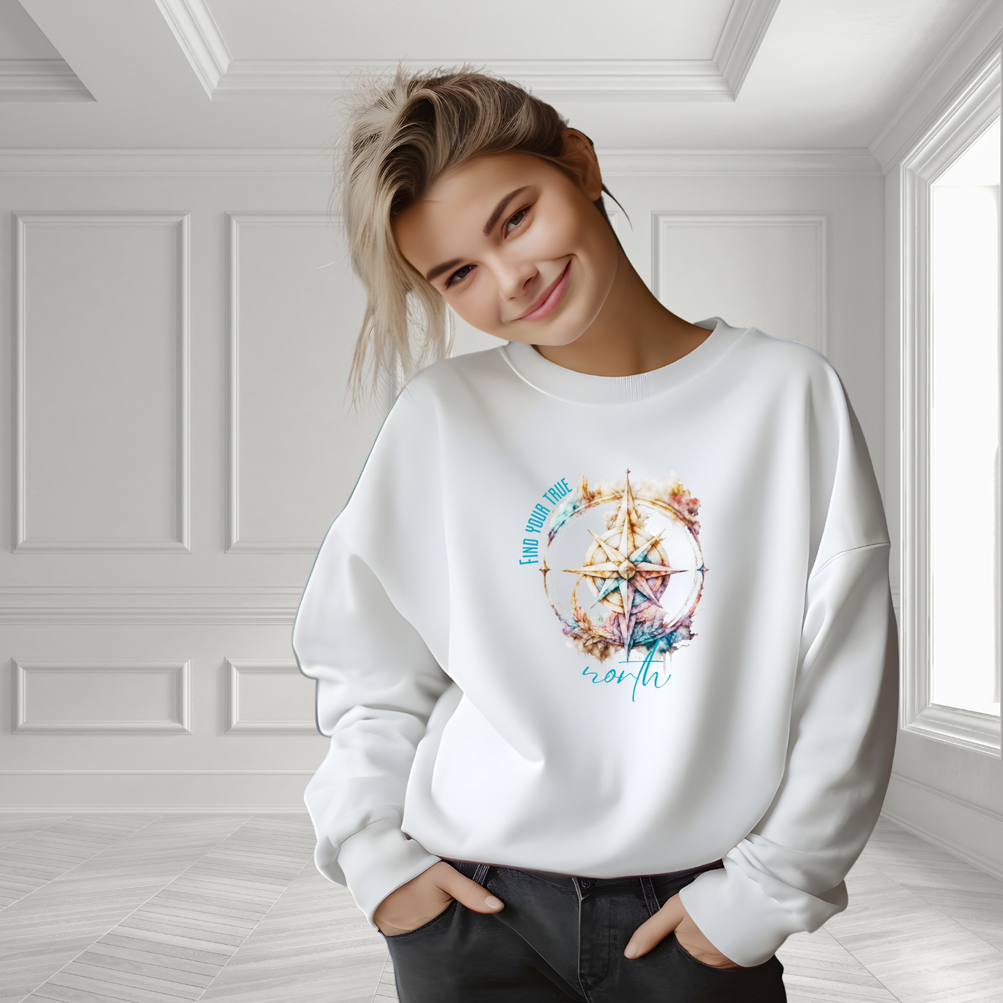 Find Your True North Crewneck Sweatshirt
