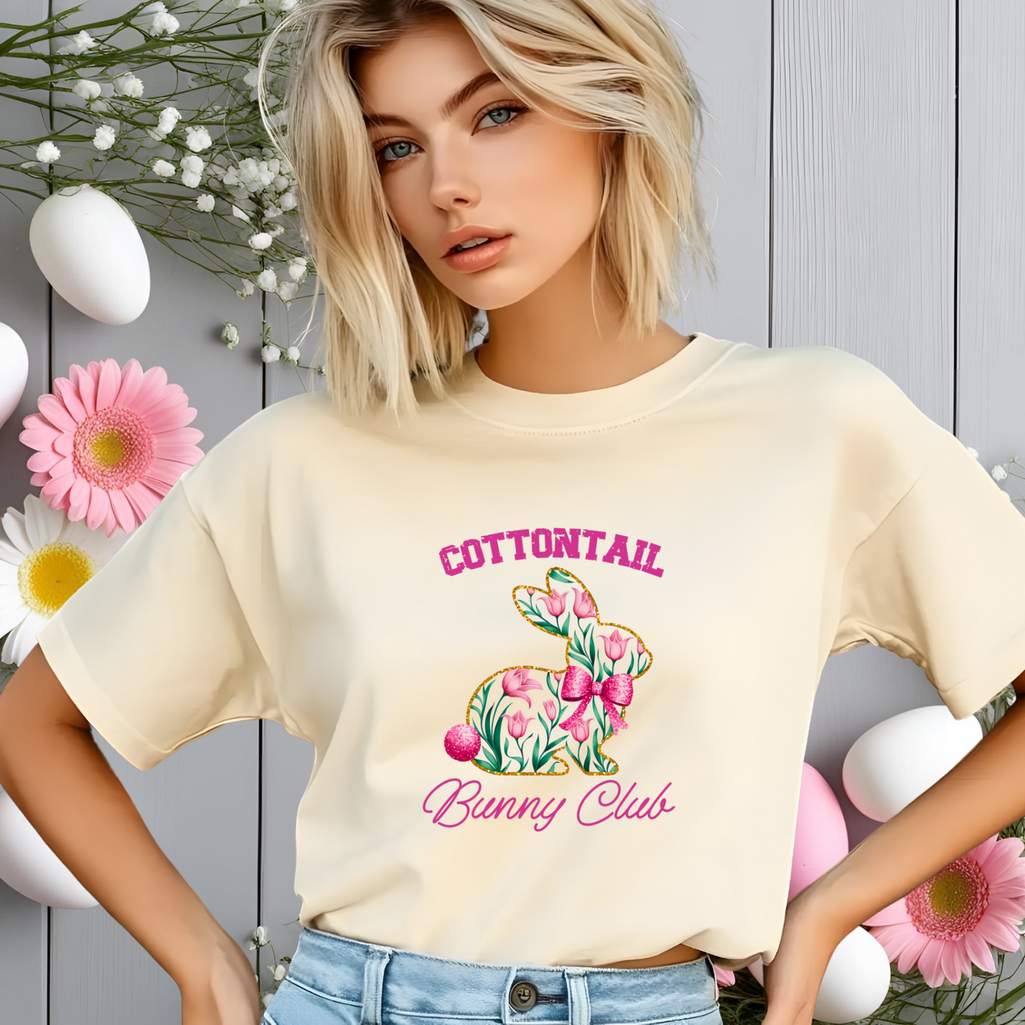 Cottontail Bunny Club T-Shirt