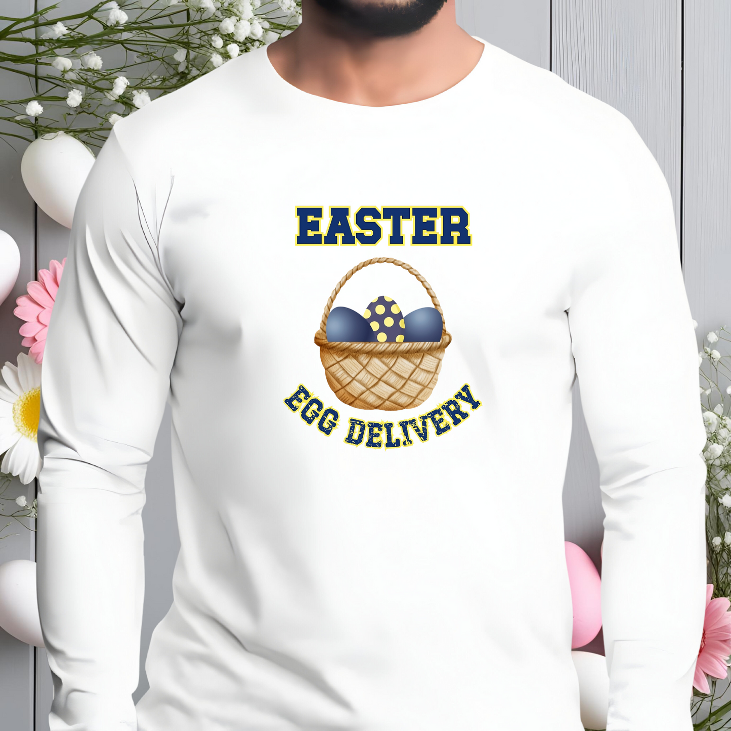 Easter Egg Delivery Long Sleeve Tee