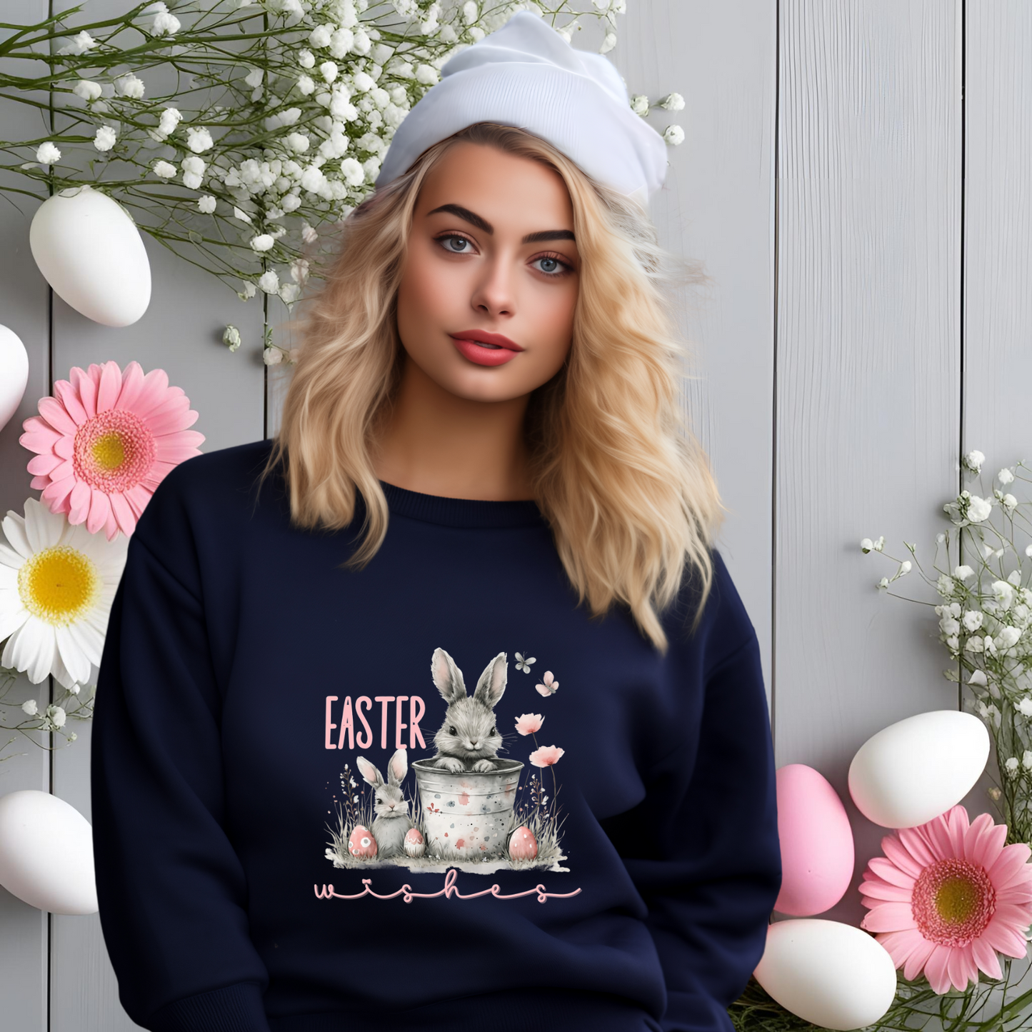 Easter Wishes Crewneck Sweatshirt
