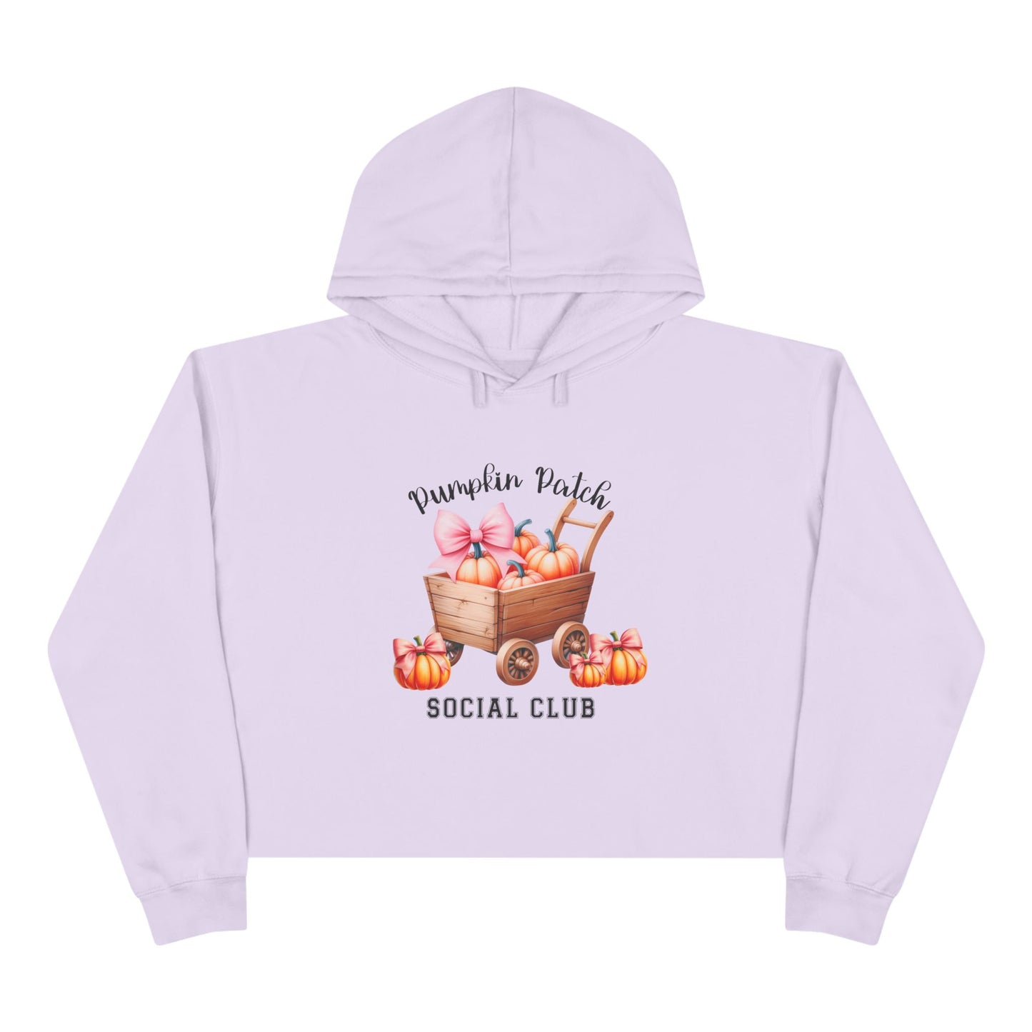 Pumpkin Patch Social Club Crop Hoodie
