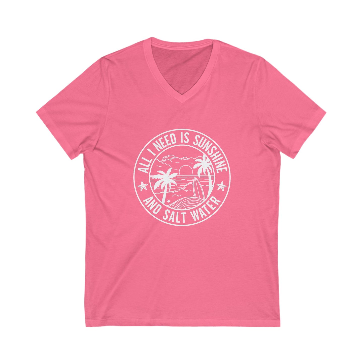 Sunshine and Saltwater V-Neck Tee