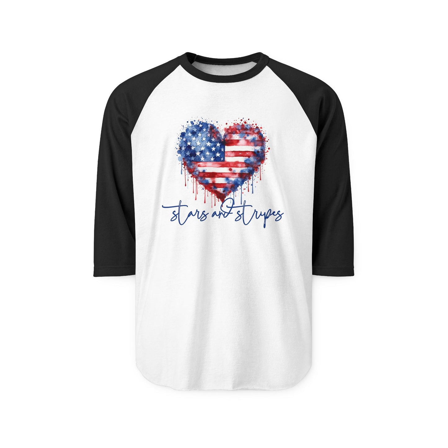 Stars and Stripes Baseball Tee