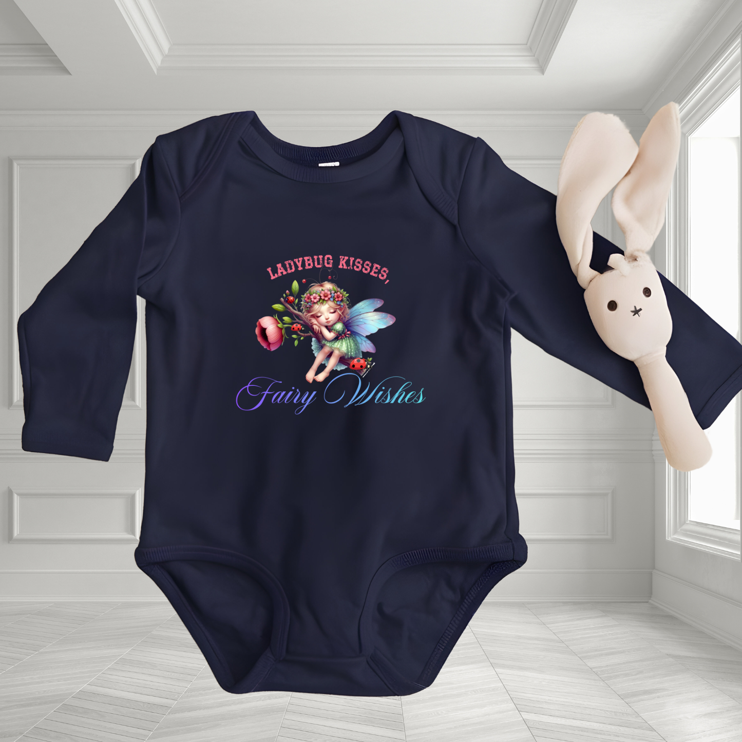 Fairy Wishes Infant Long Sleeve Onesie