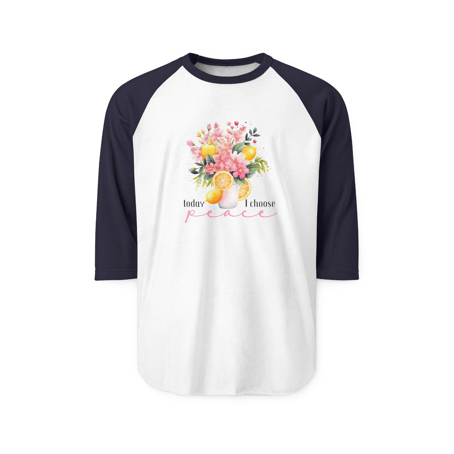 Today I Choose Peace Baseball Tee