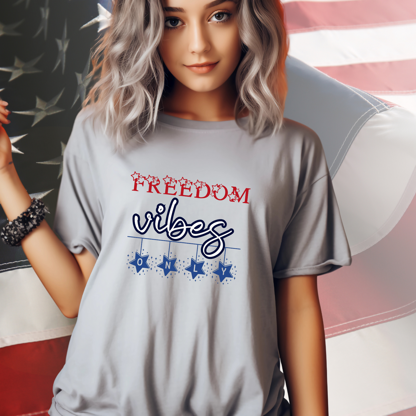 Freedom Vibes Only T-Shirt