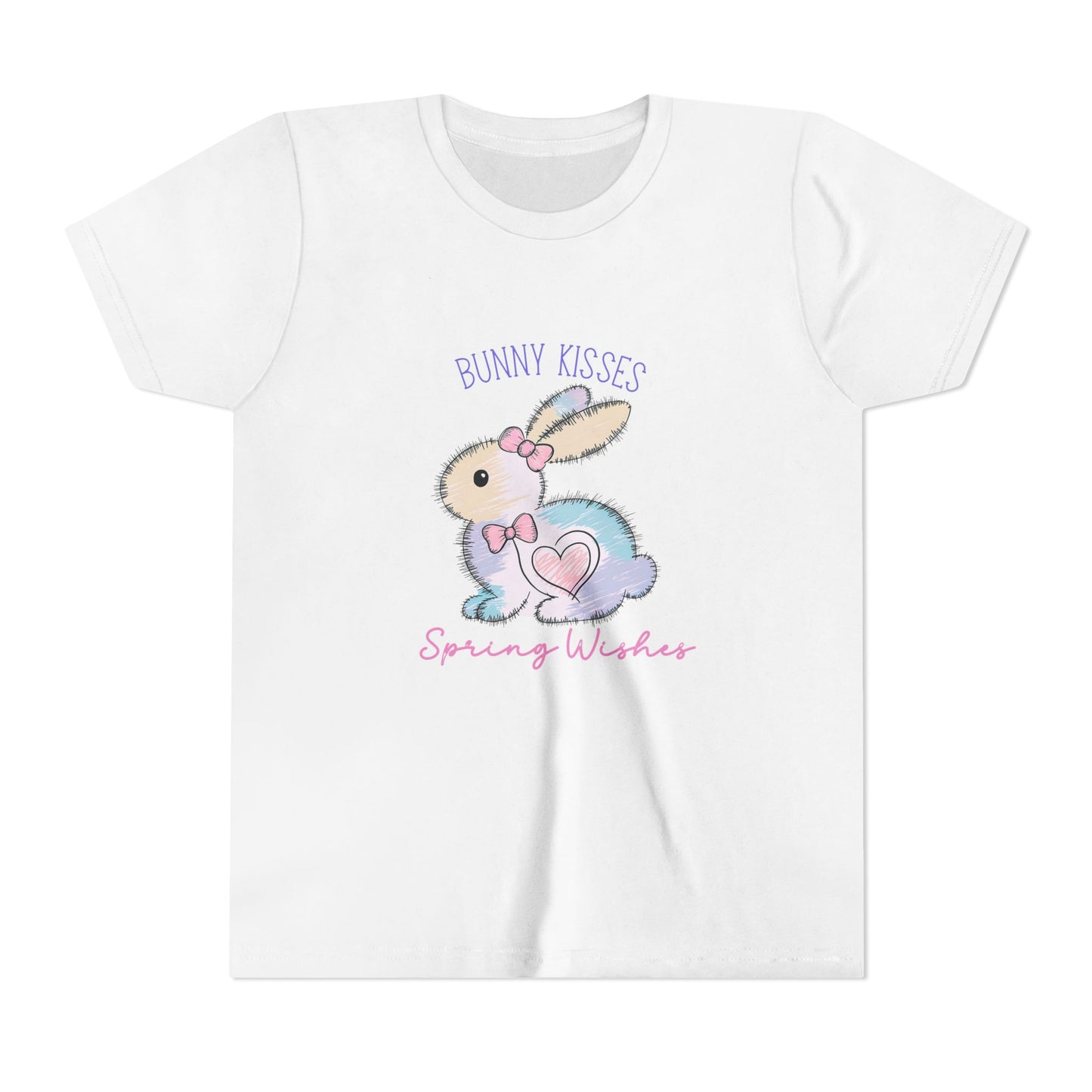 Bunny Kisses, Spring Wishes Kid's T-Shirt