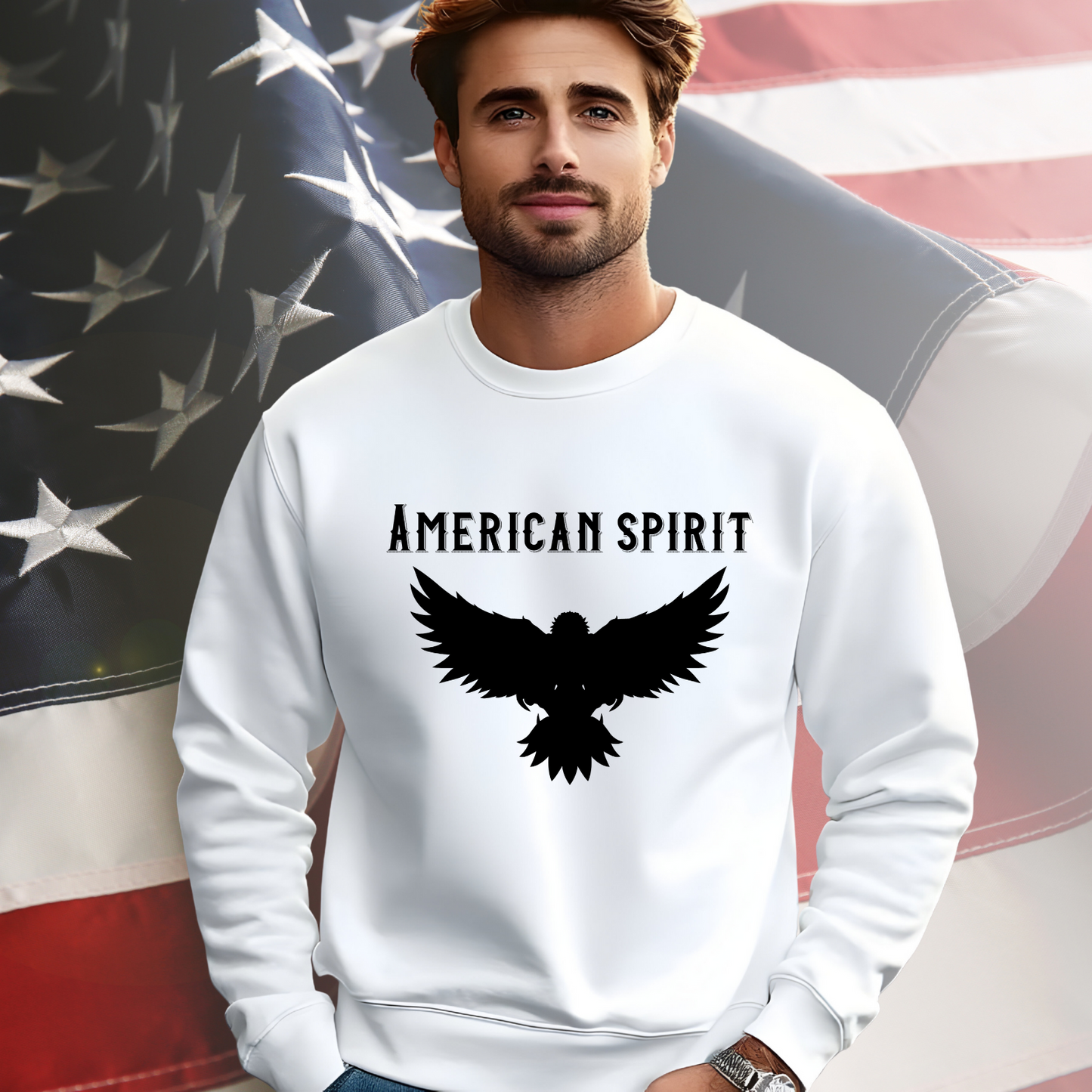 American Spirit Crewneck Sweatshirt