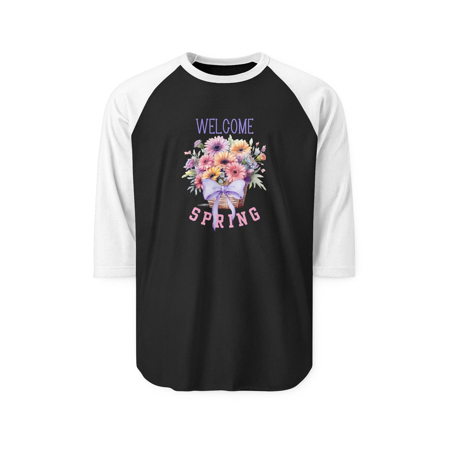 Welcome Spring Baseball Tee