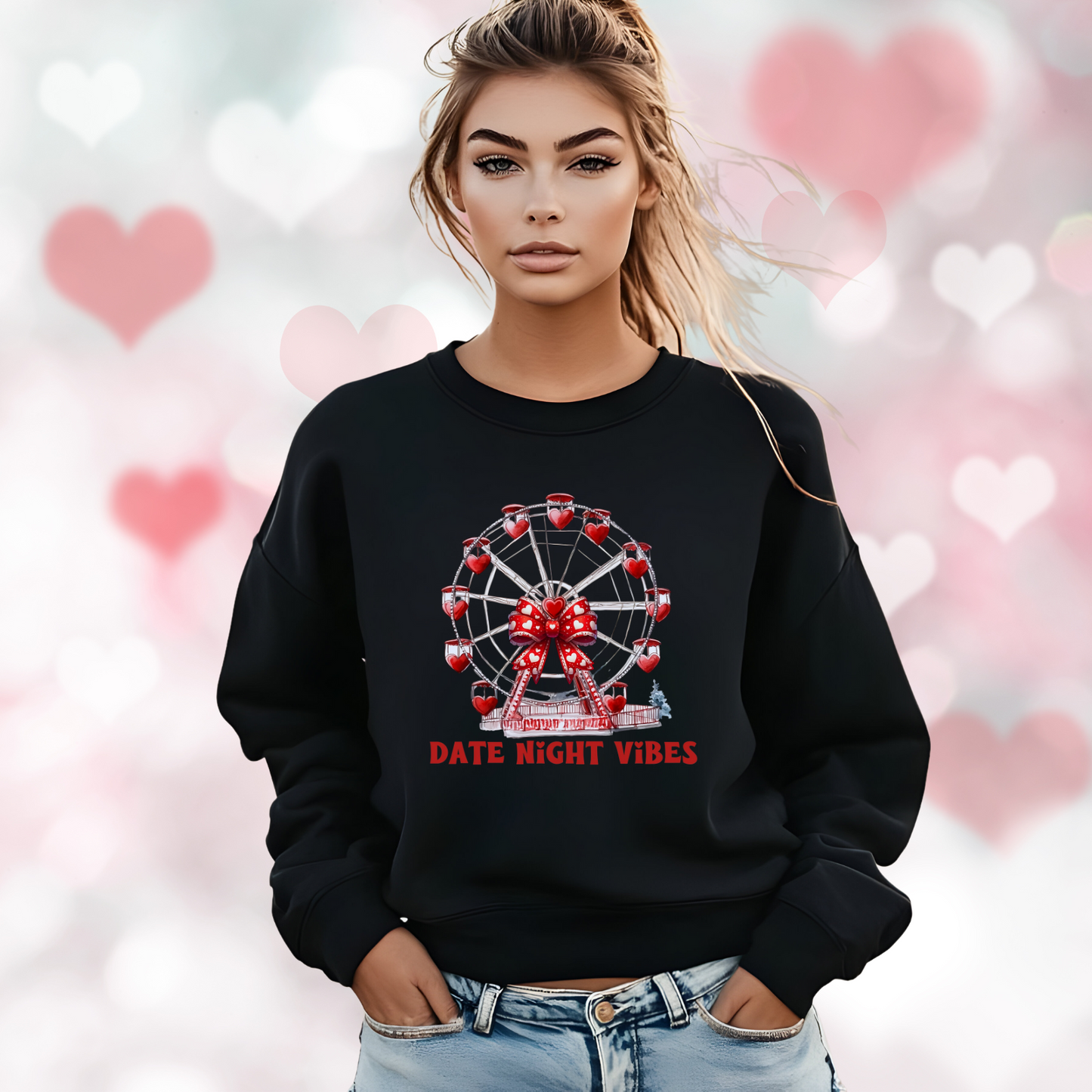 Date Night Vibes Crewneck Sweatshirt