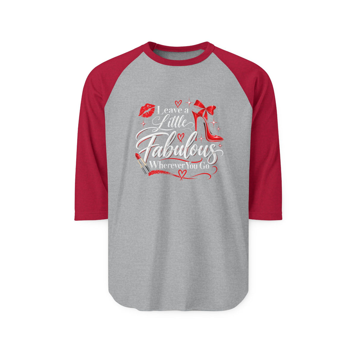 Leave A Little Fabulous Wherever You Go Baseball Tee
