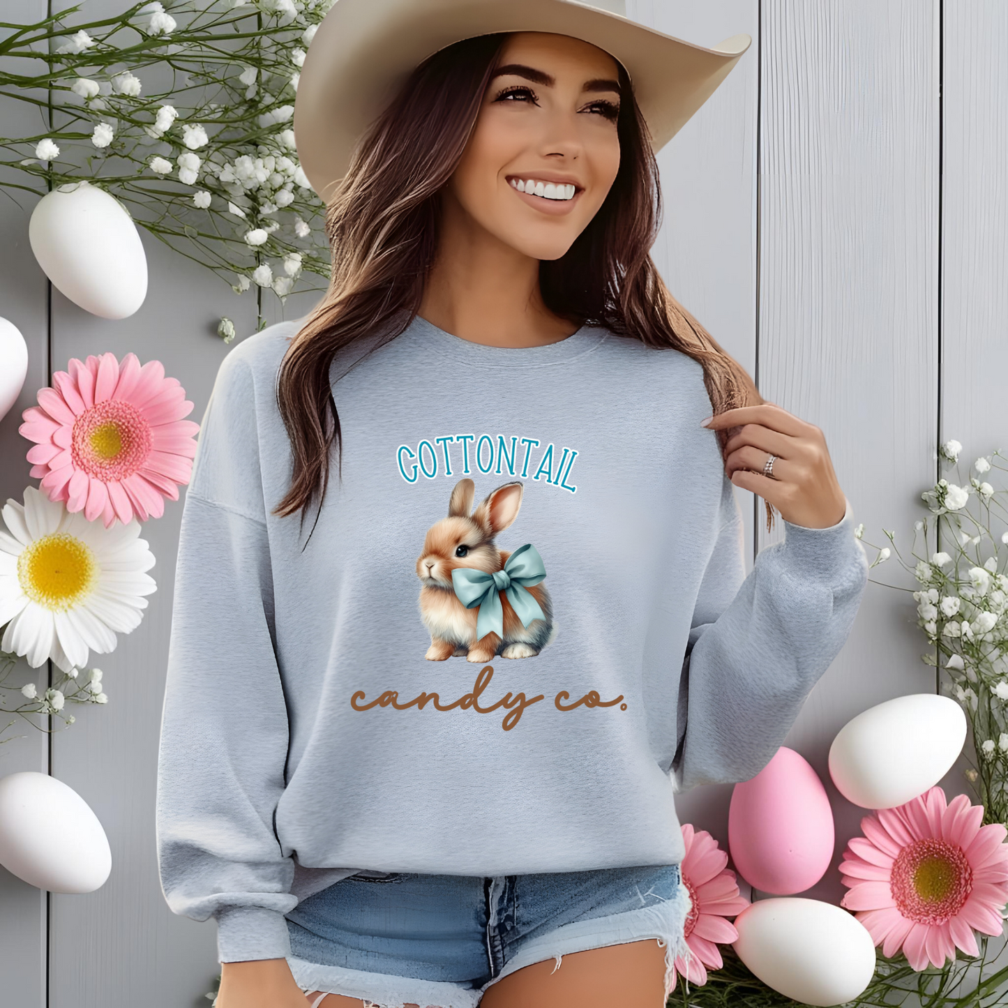 Cottontail Candy Co Crewneck Sweatshirt