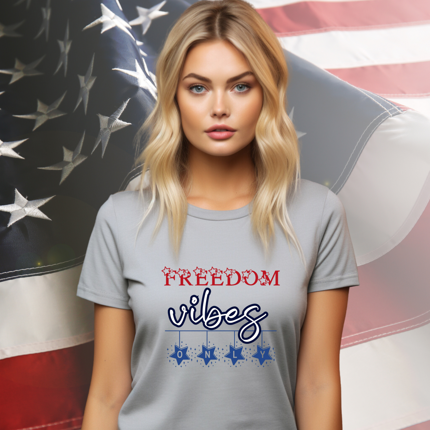 Freedom Vibes Only T-Shirt